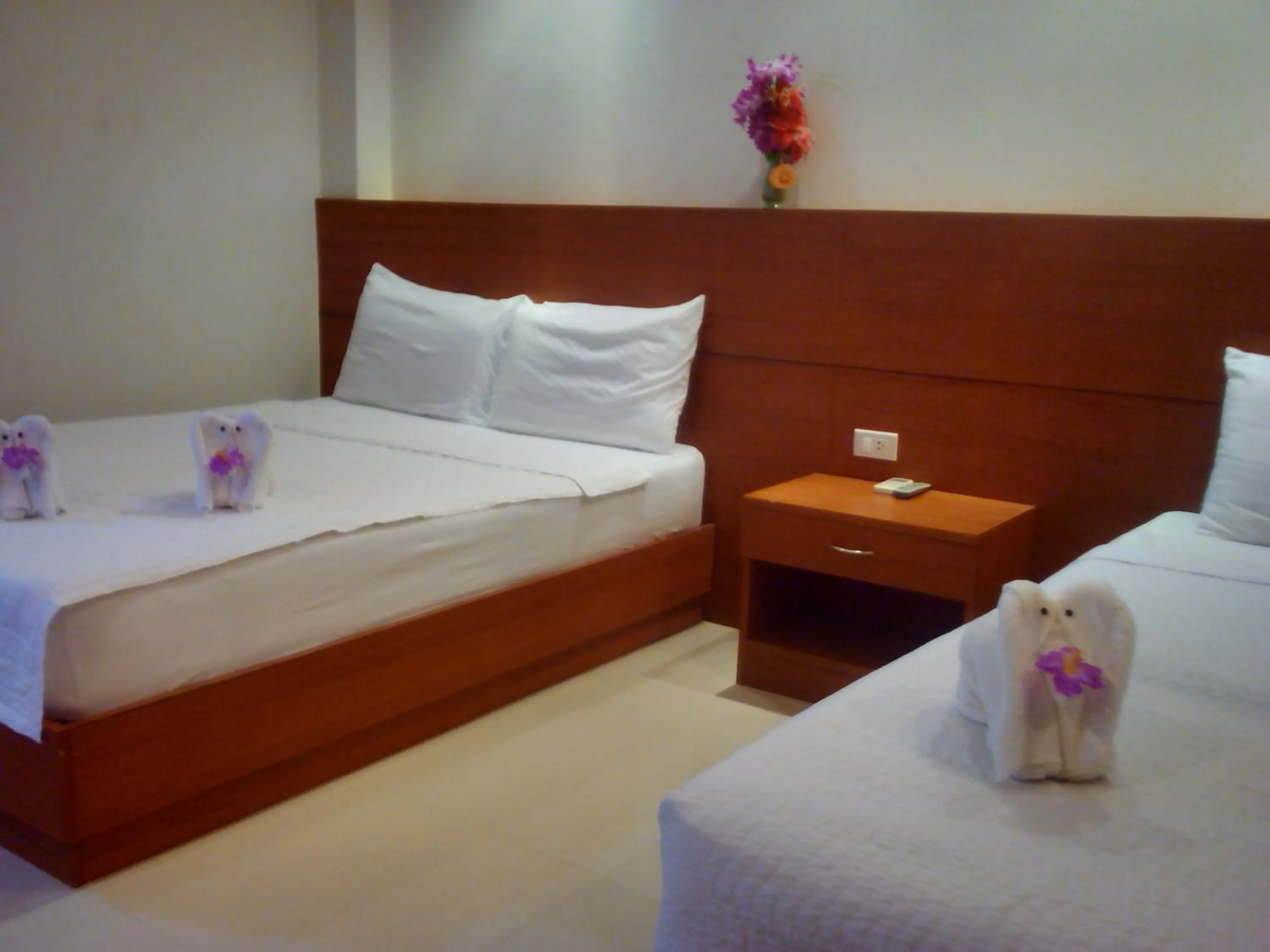 Bed in Modern Resort