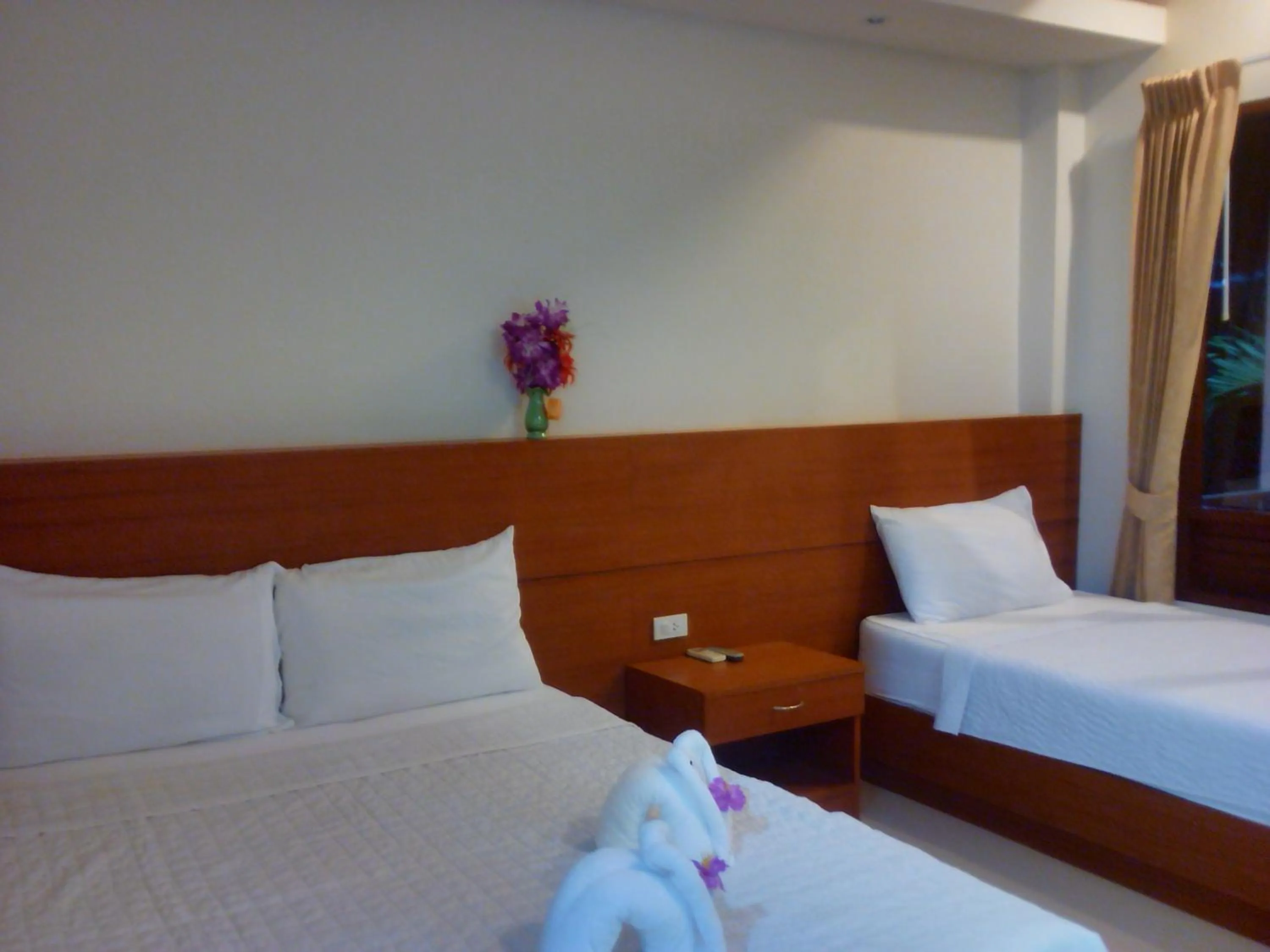 Bed in Modern Resort