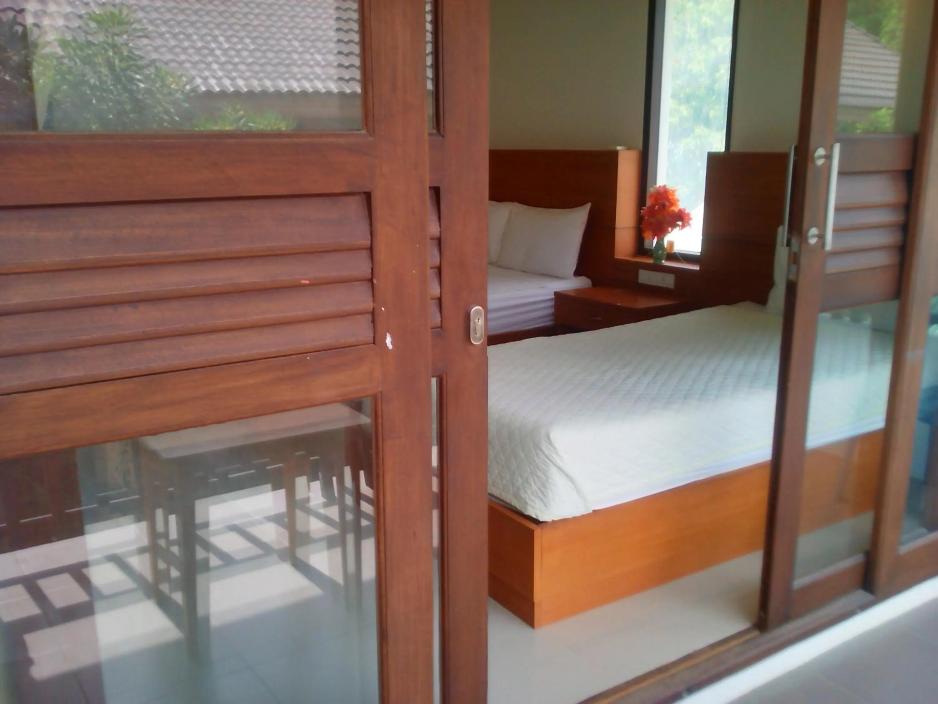 Bed in Modern Resort