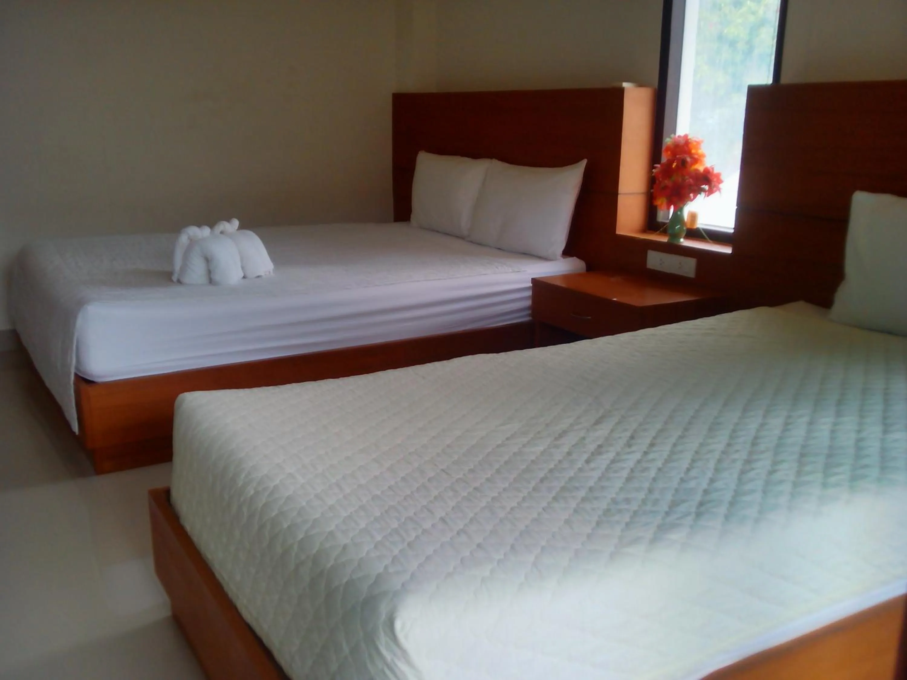 Bed in Modern Resort