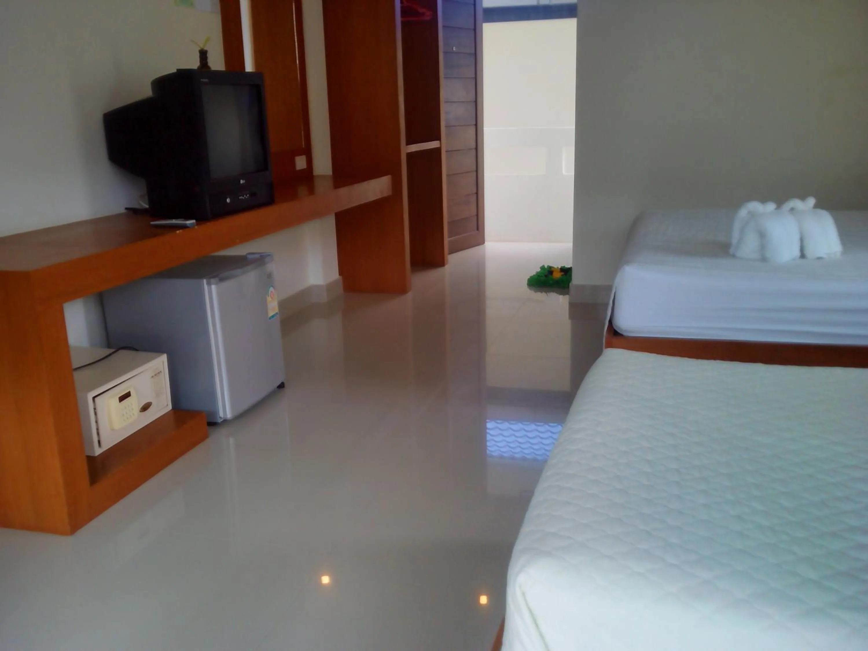 Bed in Modern Resort