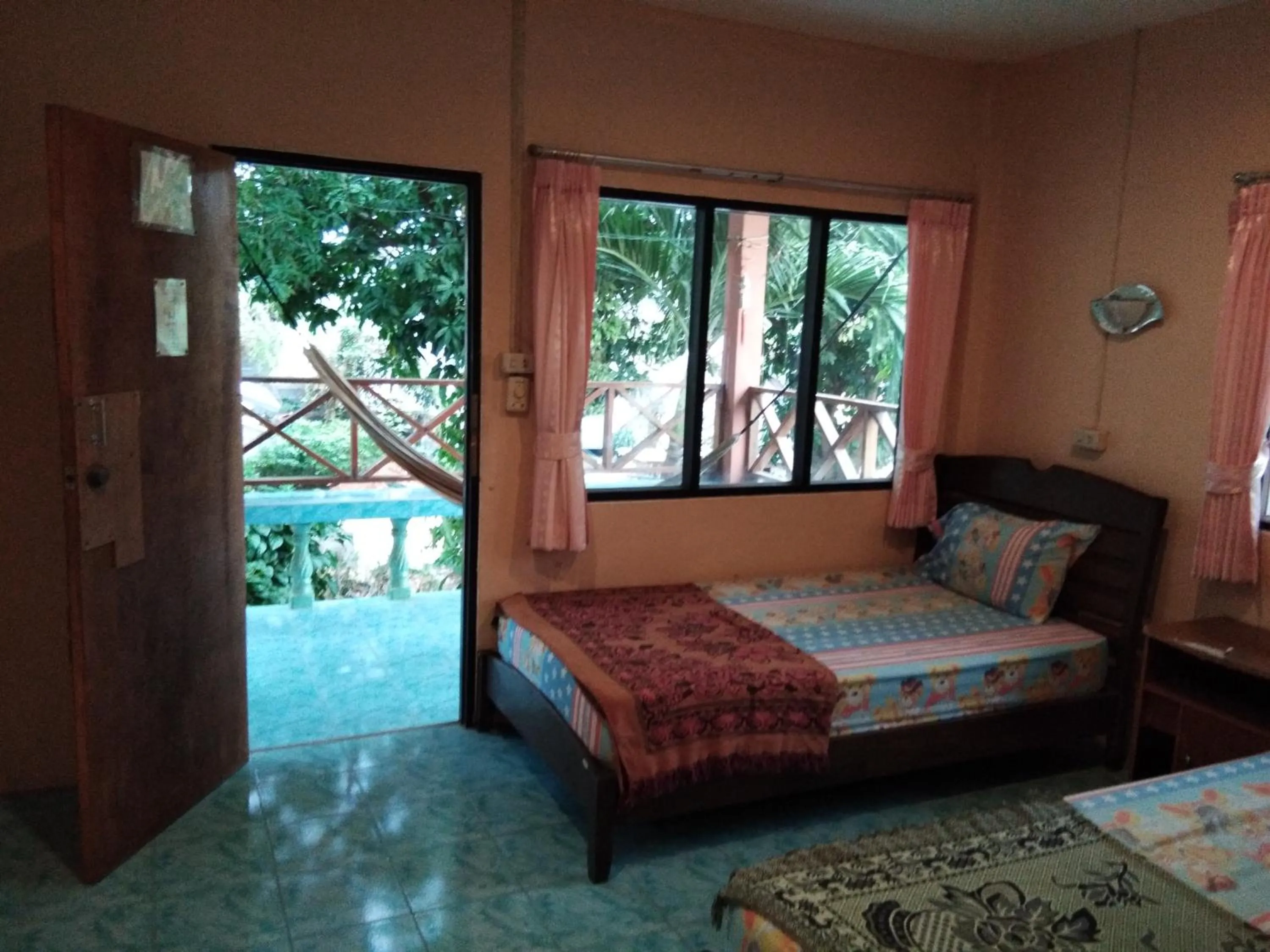 Bed in Modern Resort