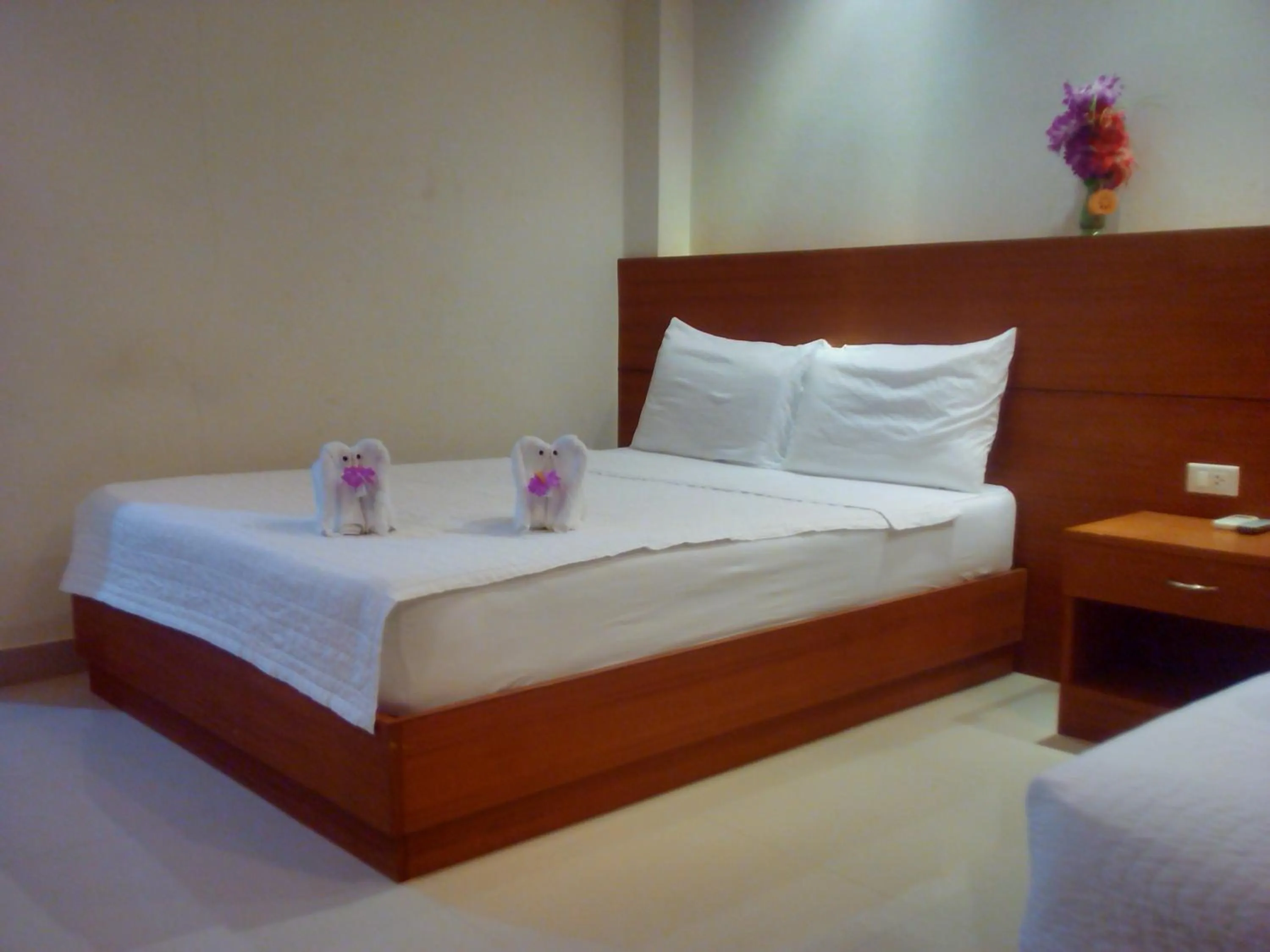 Bed in Modern Resort