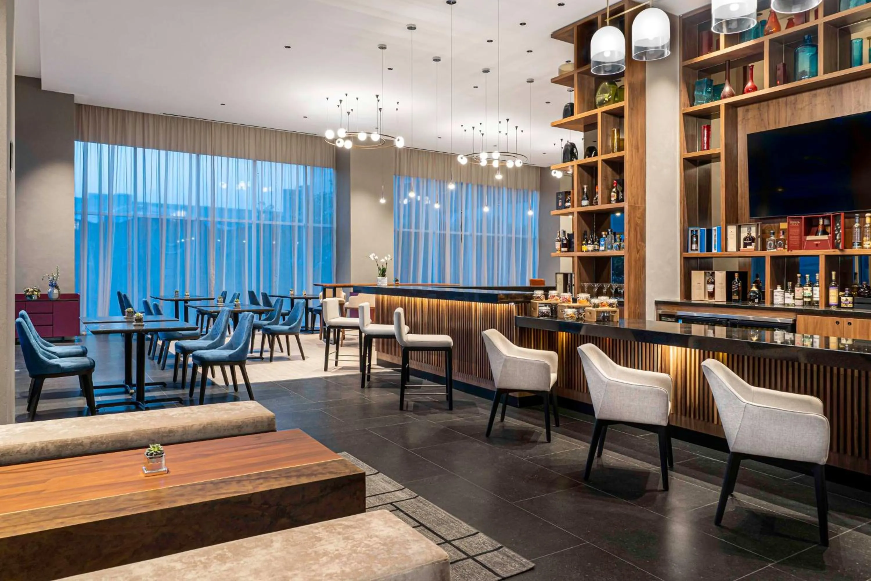 Lounge or bar in Hyatt Regency Mexico City Insurgentes WTC