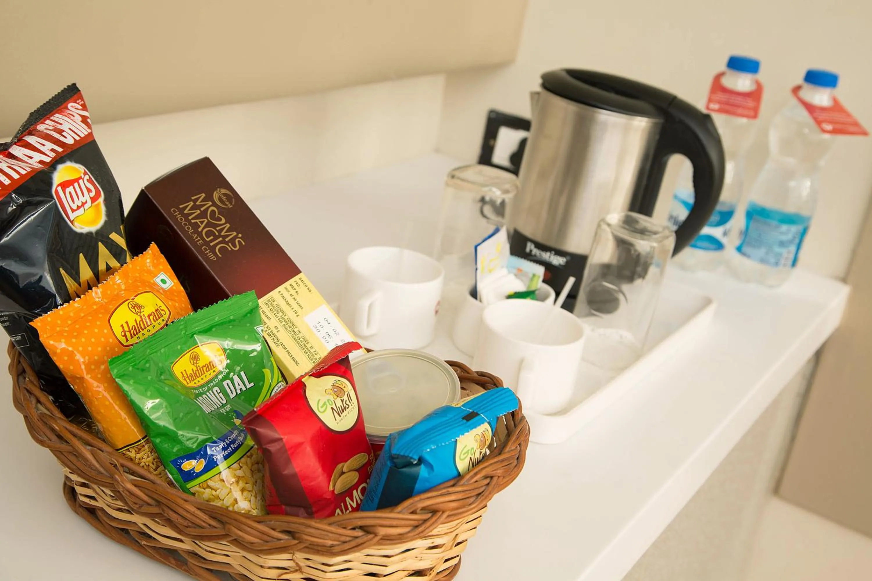 Coffee/tea facilities in Ramyas Hotel