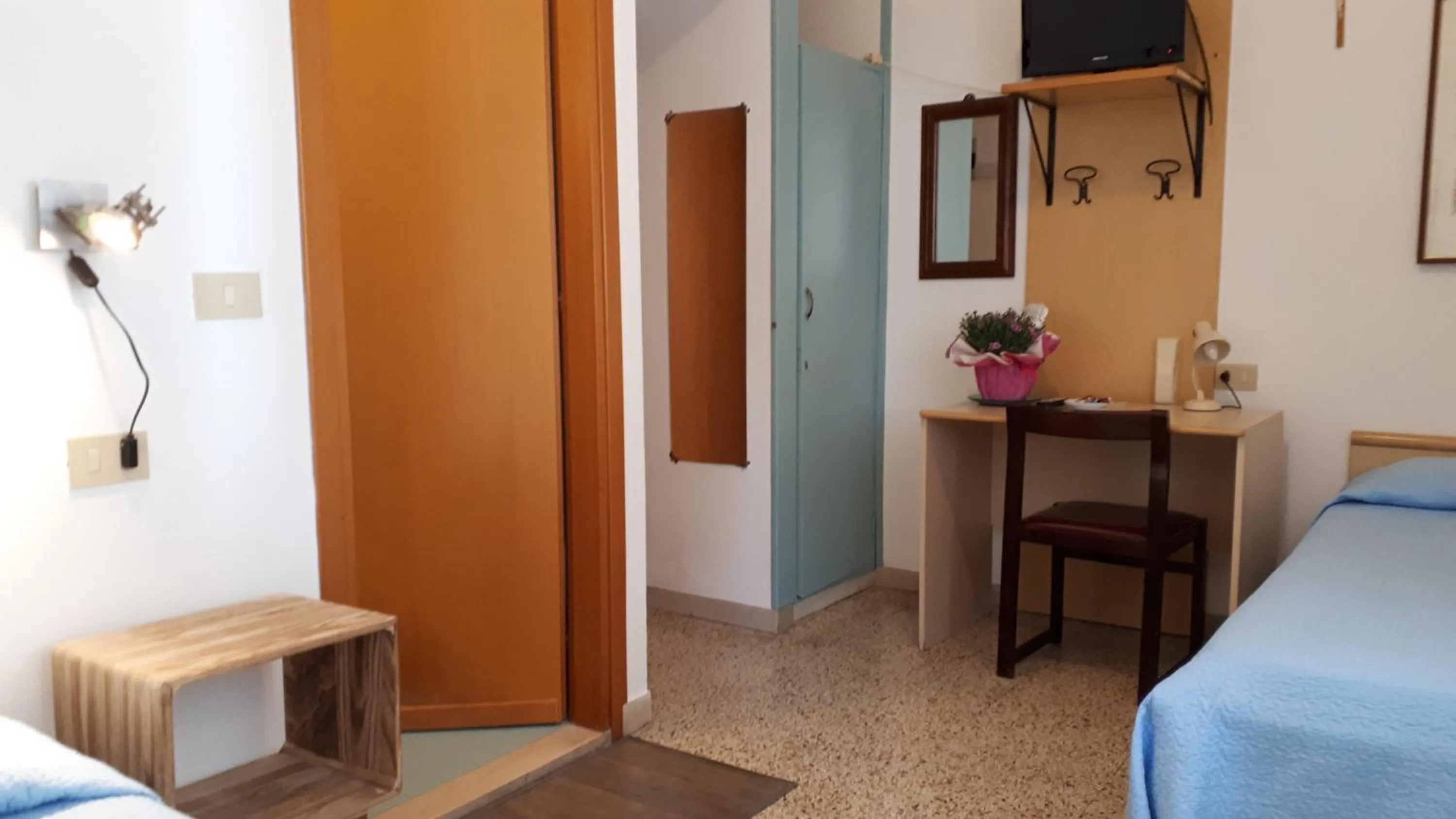 Bed in Hotel Villa Dina