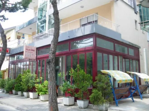 Property building in Hotel Villa Dina