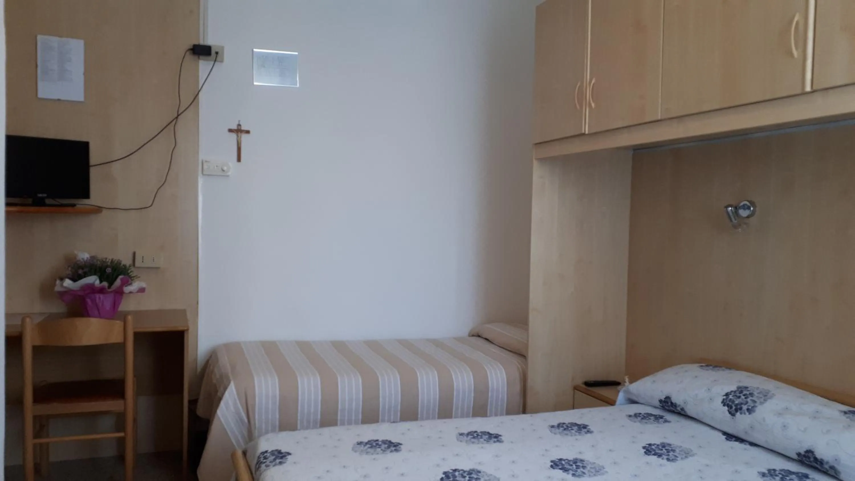 Bed in Hotel Villa Dina