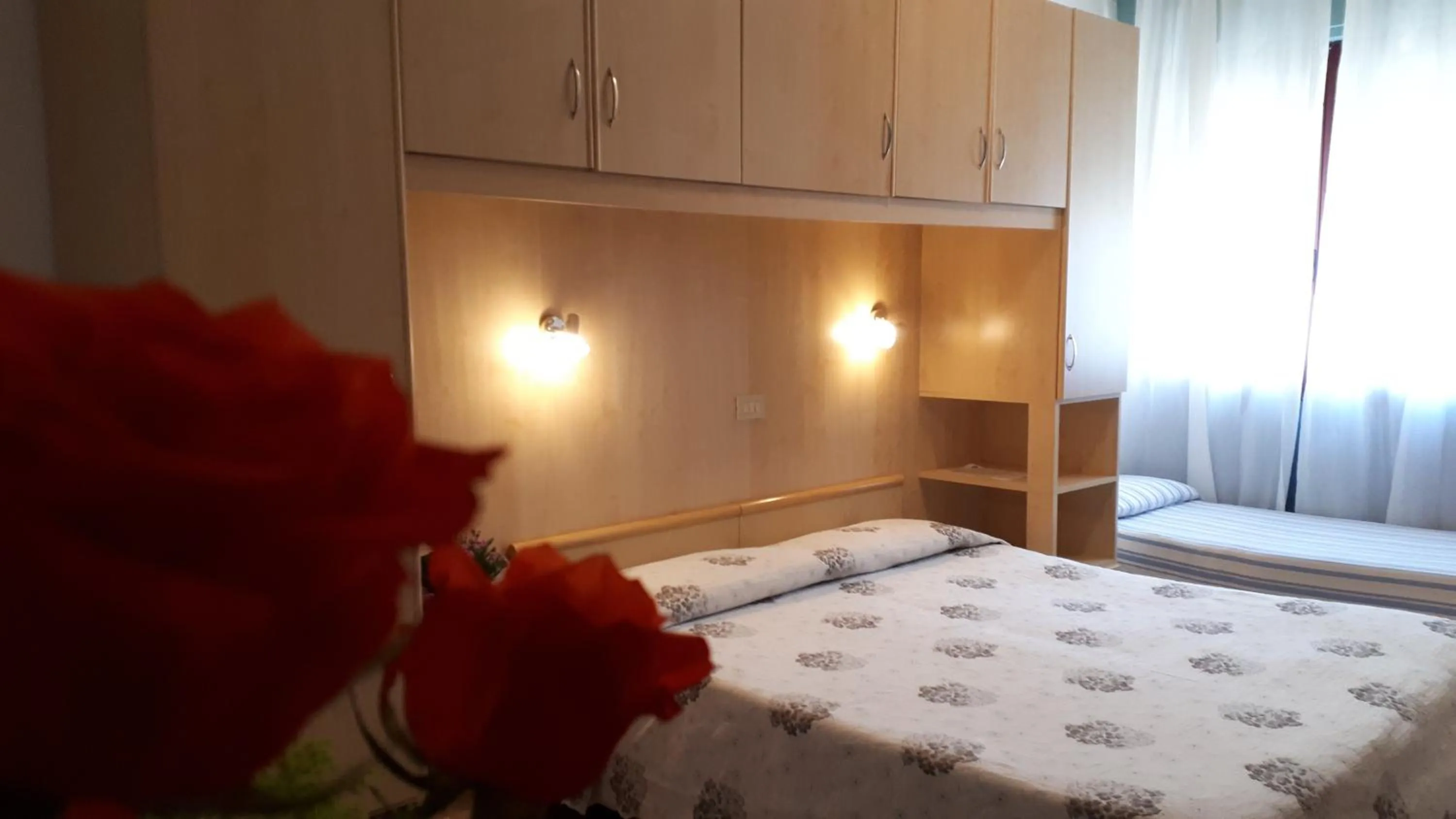 Bed in Hotel Villa Dina