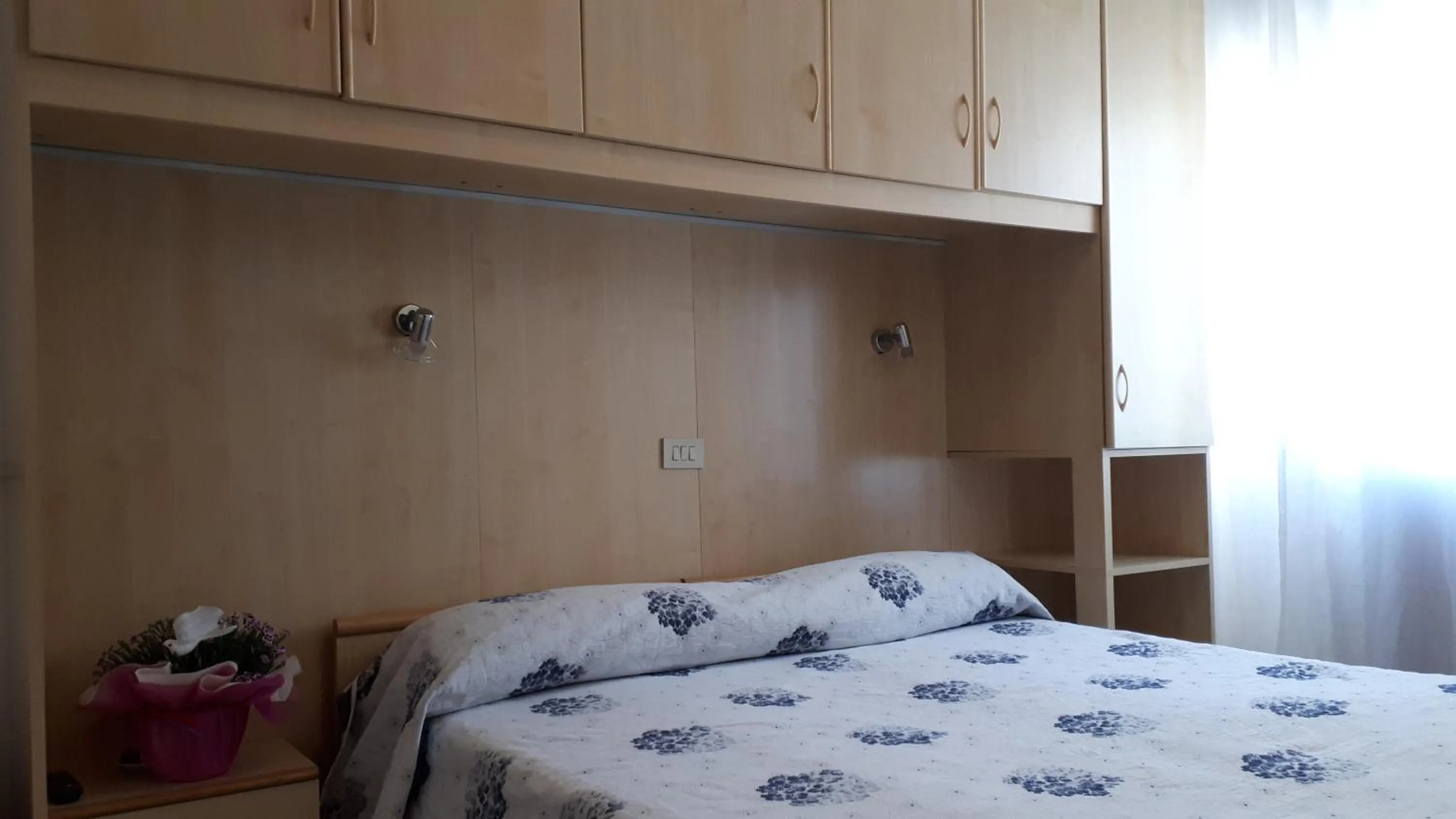 Bed in Hotel Villa Dina