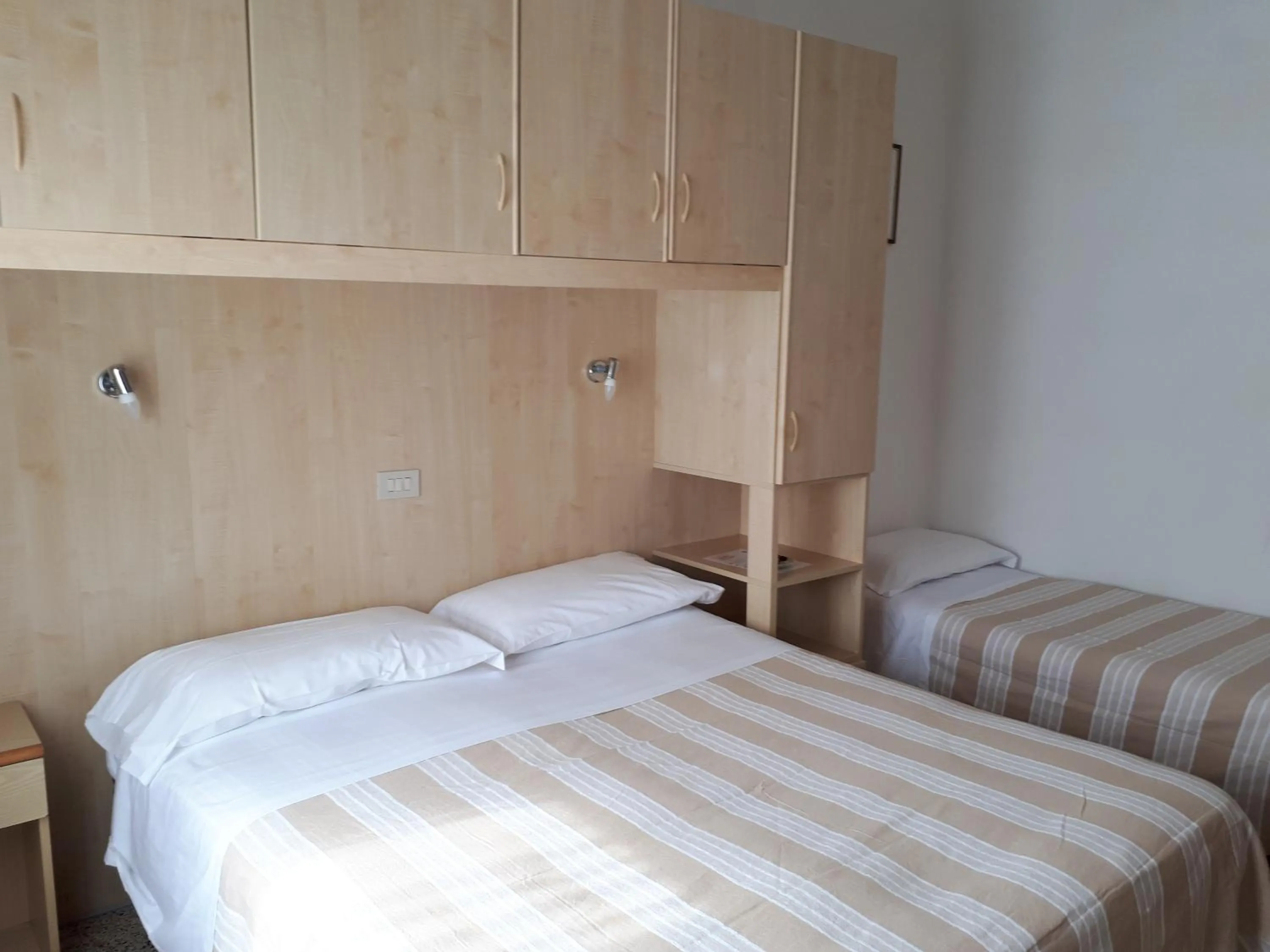 Bed in Hotel Villa Dina