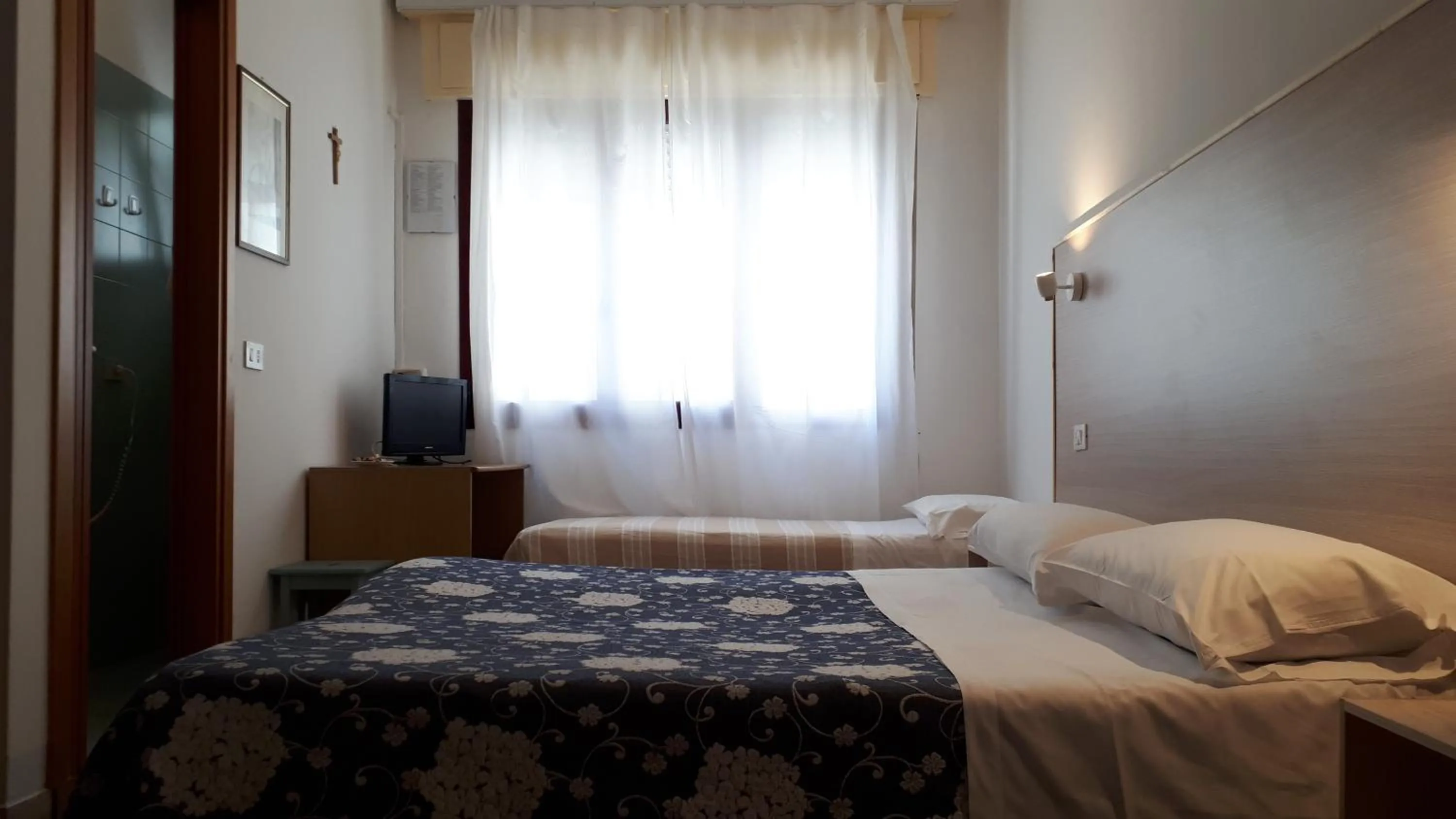 Bed in Hotel Villa Dina