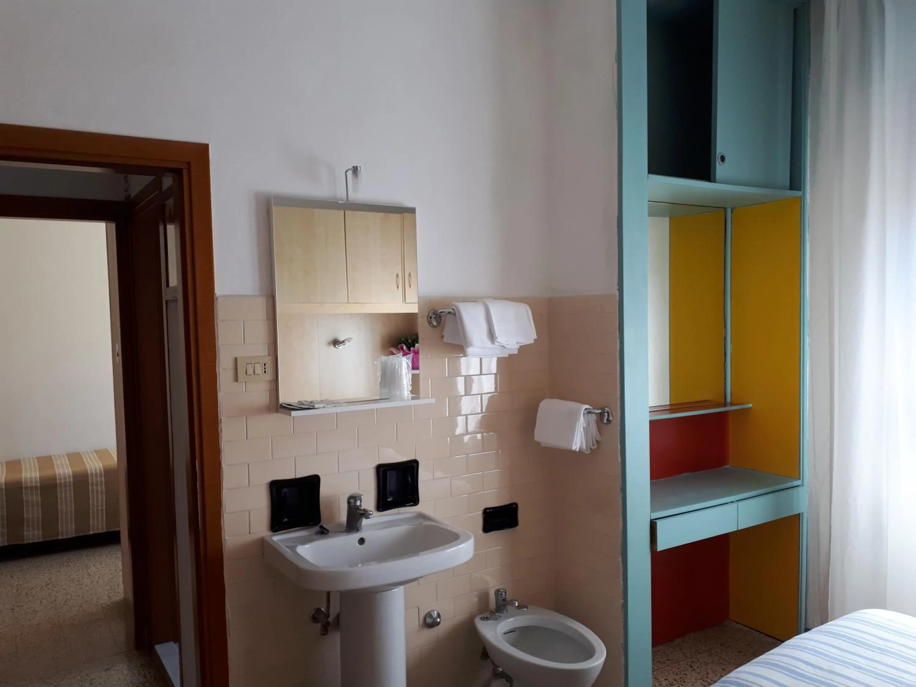 Bed in Hotel Villa Dina