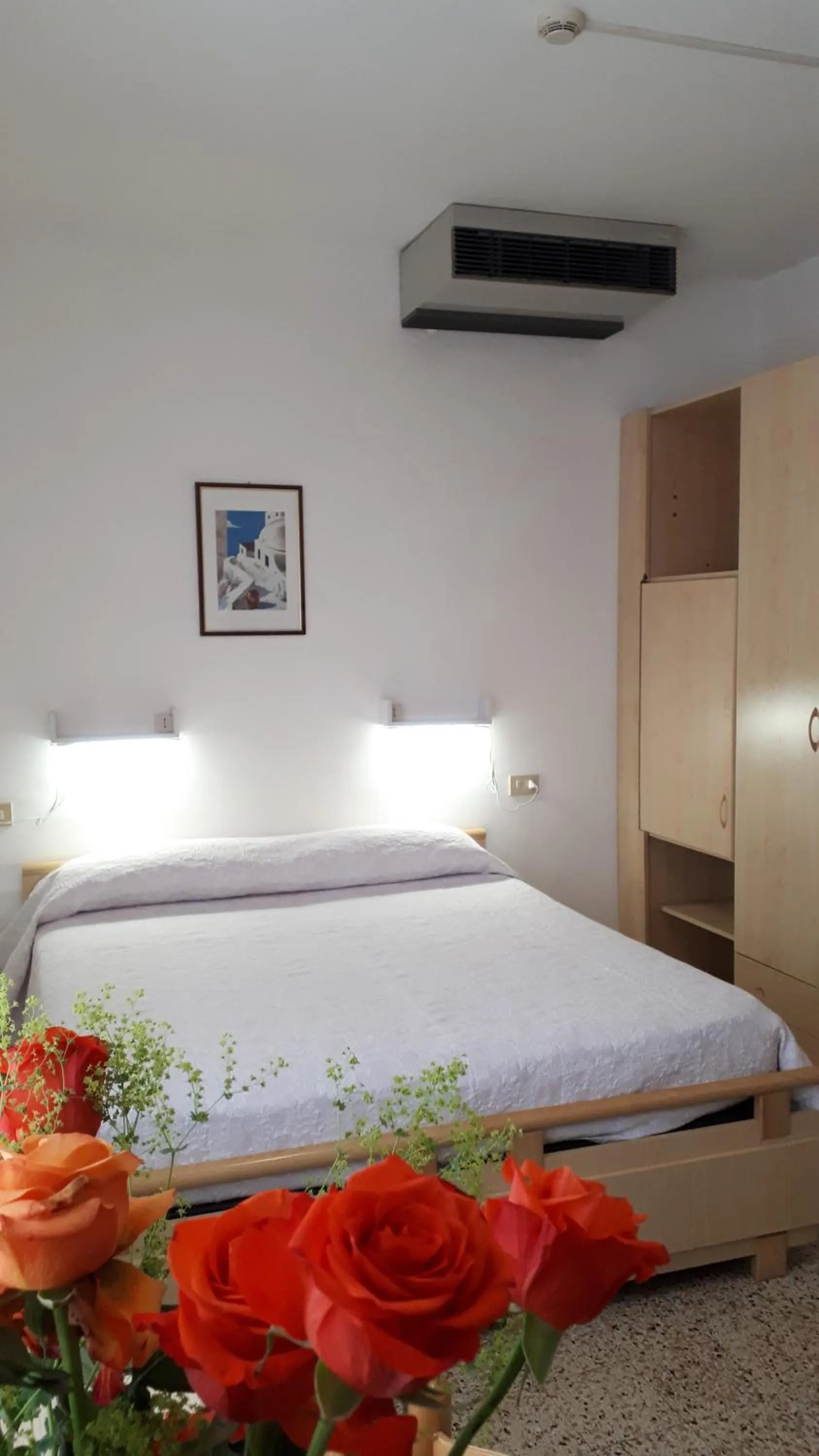 Bed in Hotel Villa Dina