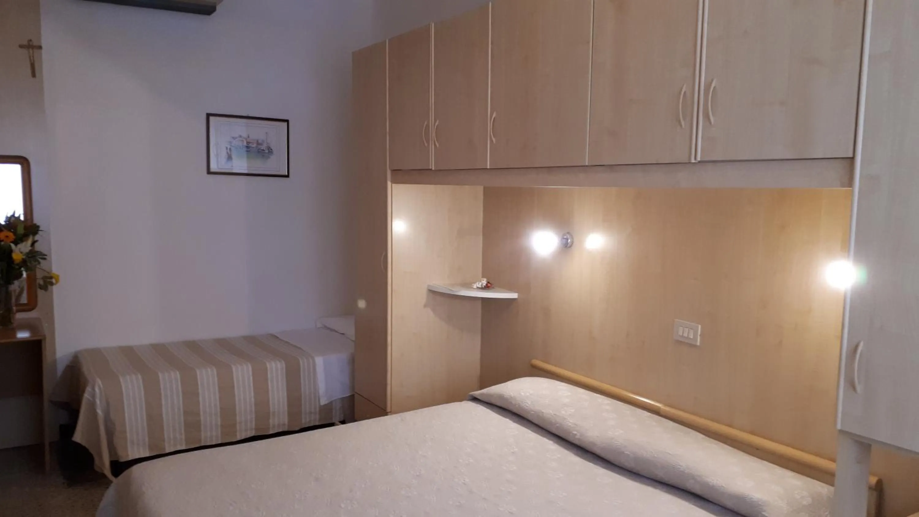 Bed in Hotel Villa Dina