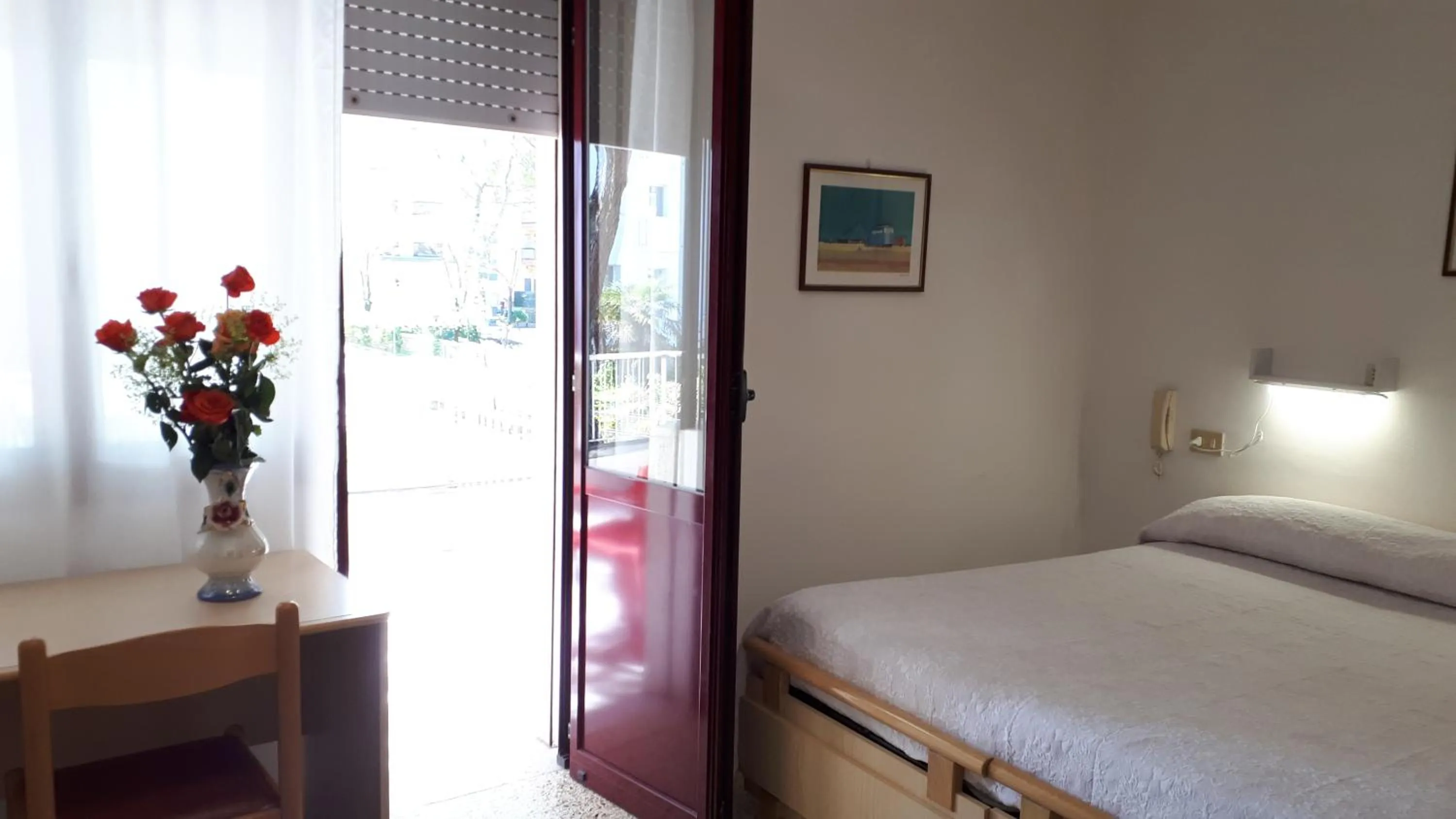 Bed in Hotel Villa Dina