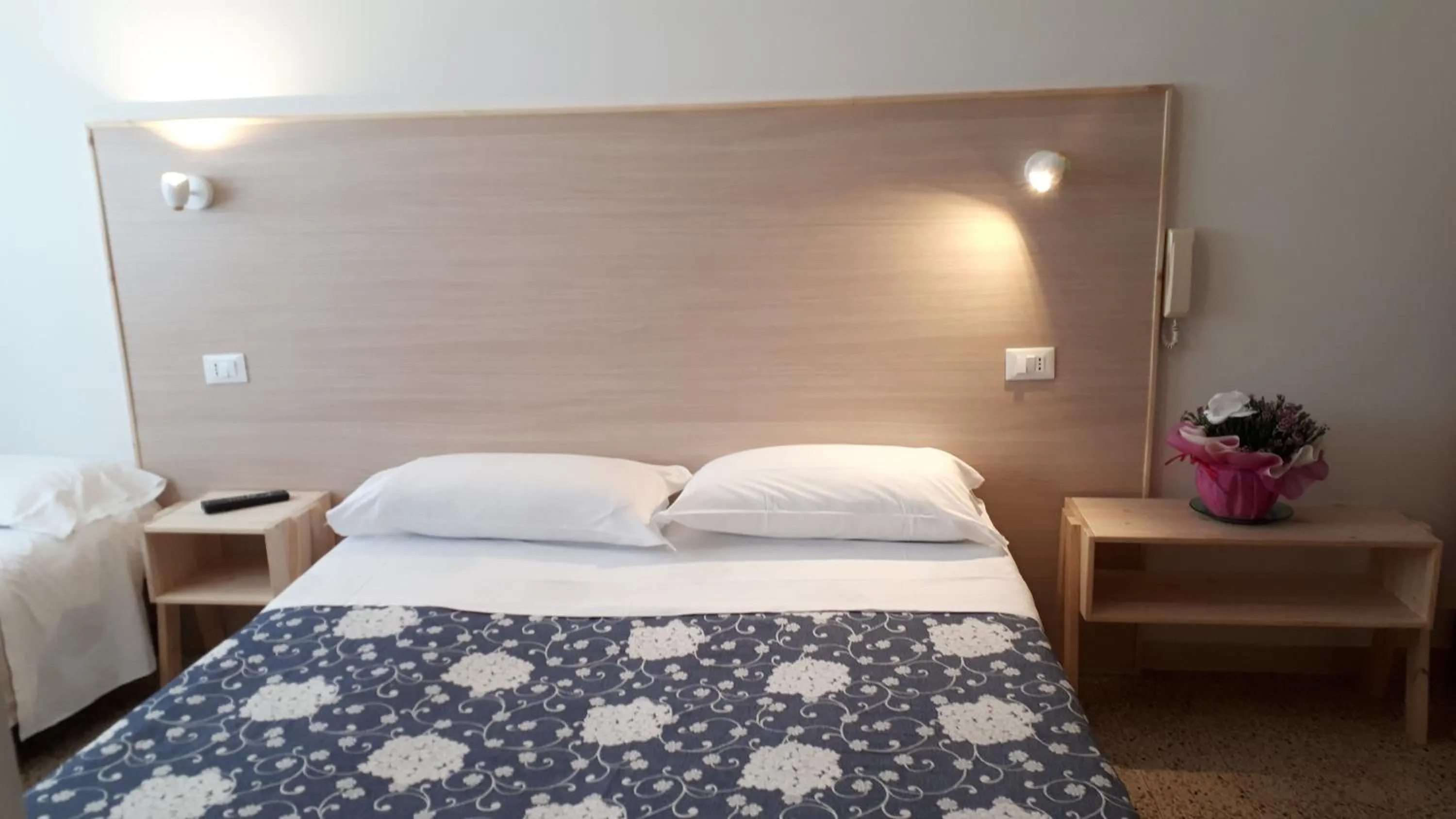 Bed in Hotel Villa Dina