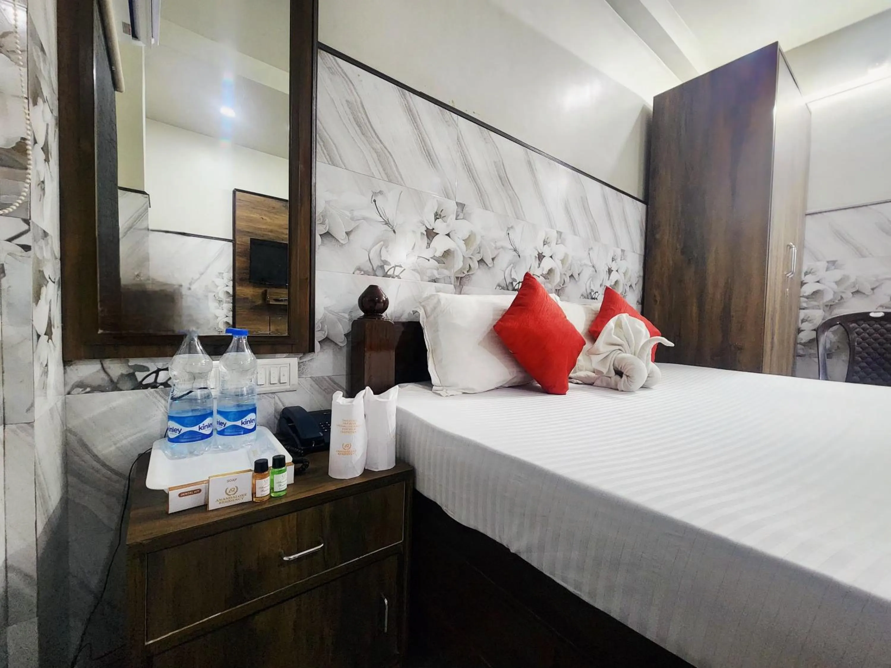 Bed in ANANDALOKE RESIDENCY