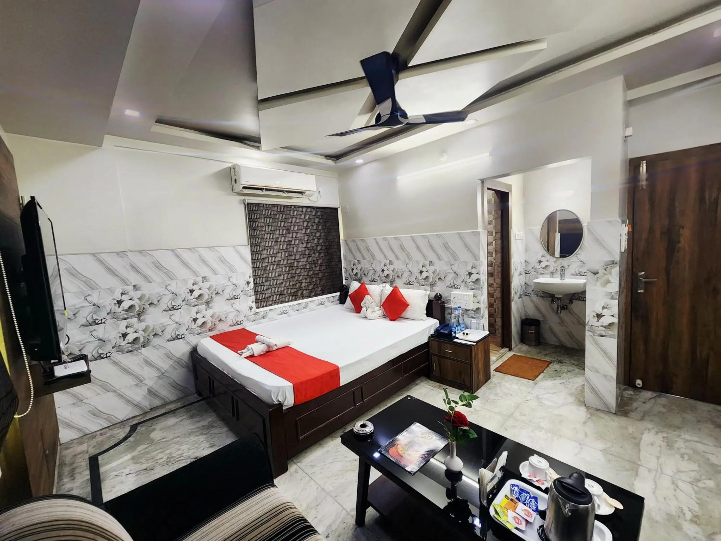 Bed in ANANDALOKE RESIDENCY