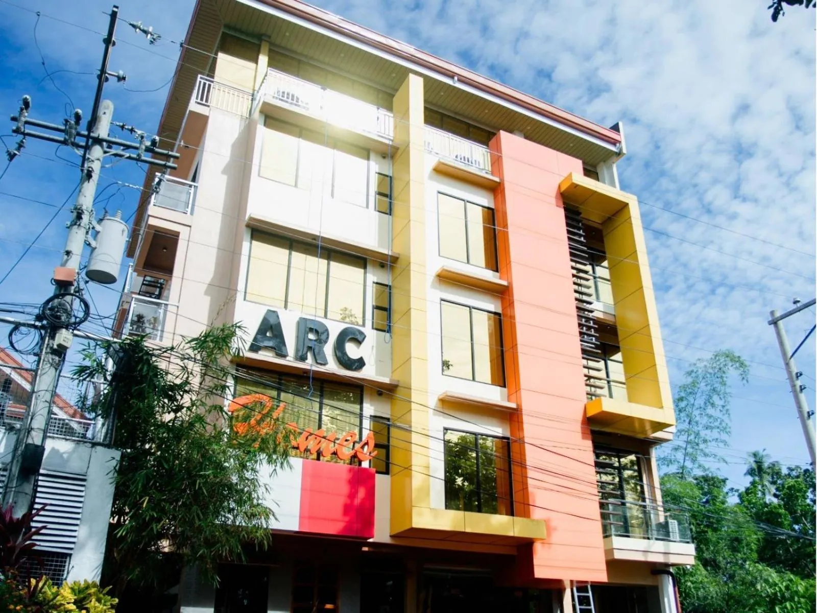 Property building in ARC Homes Hotel Panglao powered by Cocotel