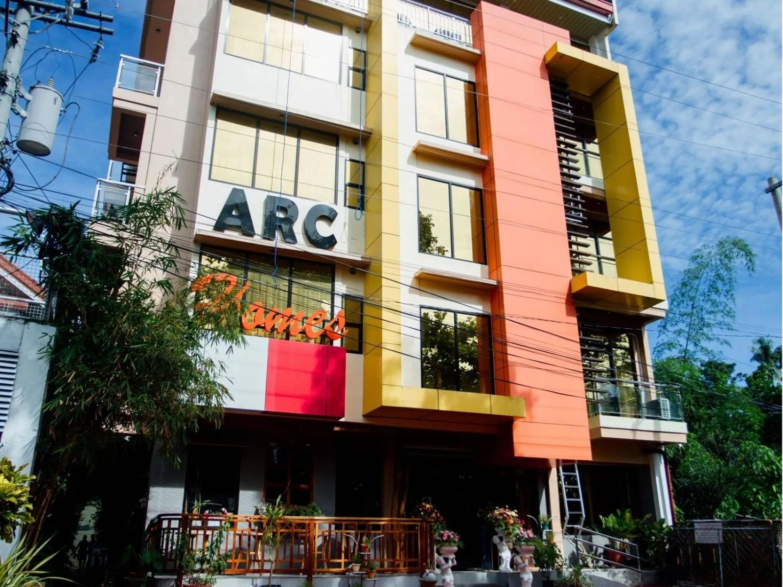 Property building in ARC Homes Hotel Panglao powered by Cocotel
