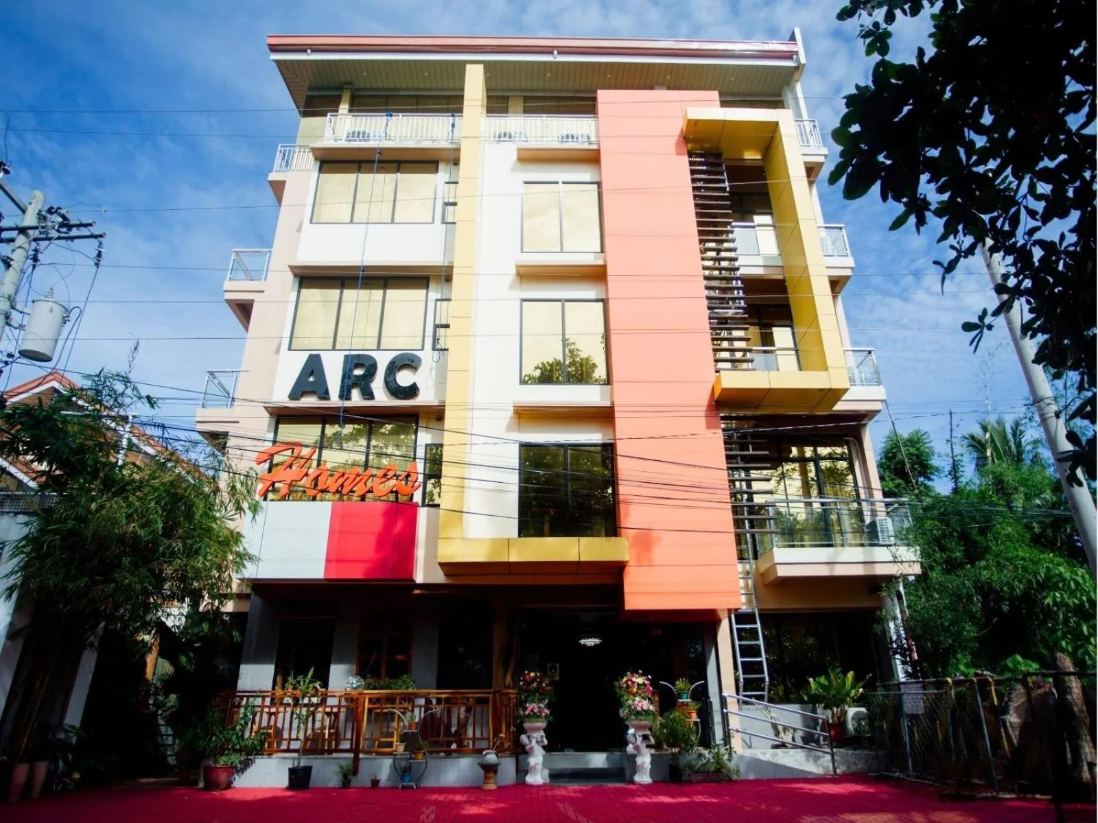 Property building in ARC Homes Hotel Panglao powered by Cocotel