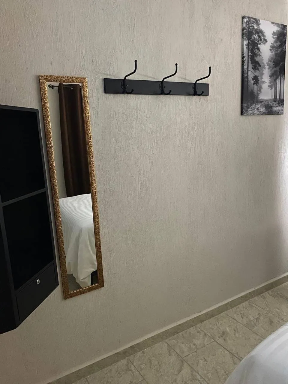 Bedroom in Hotel Central Pirámides