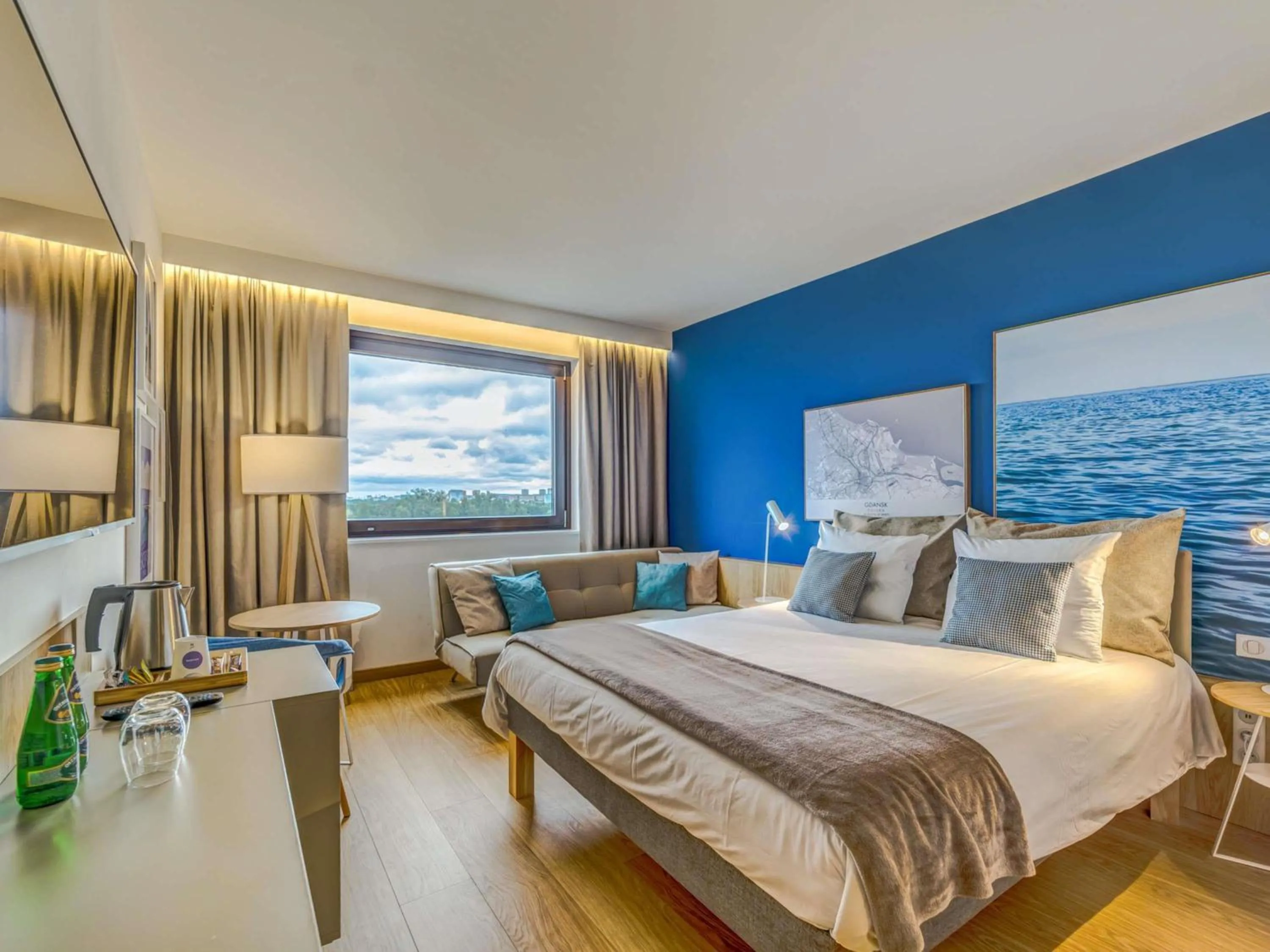 Bedroom, Bed in Novotel Gdańsk Marina