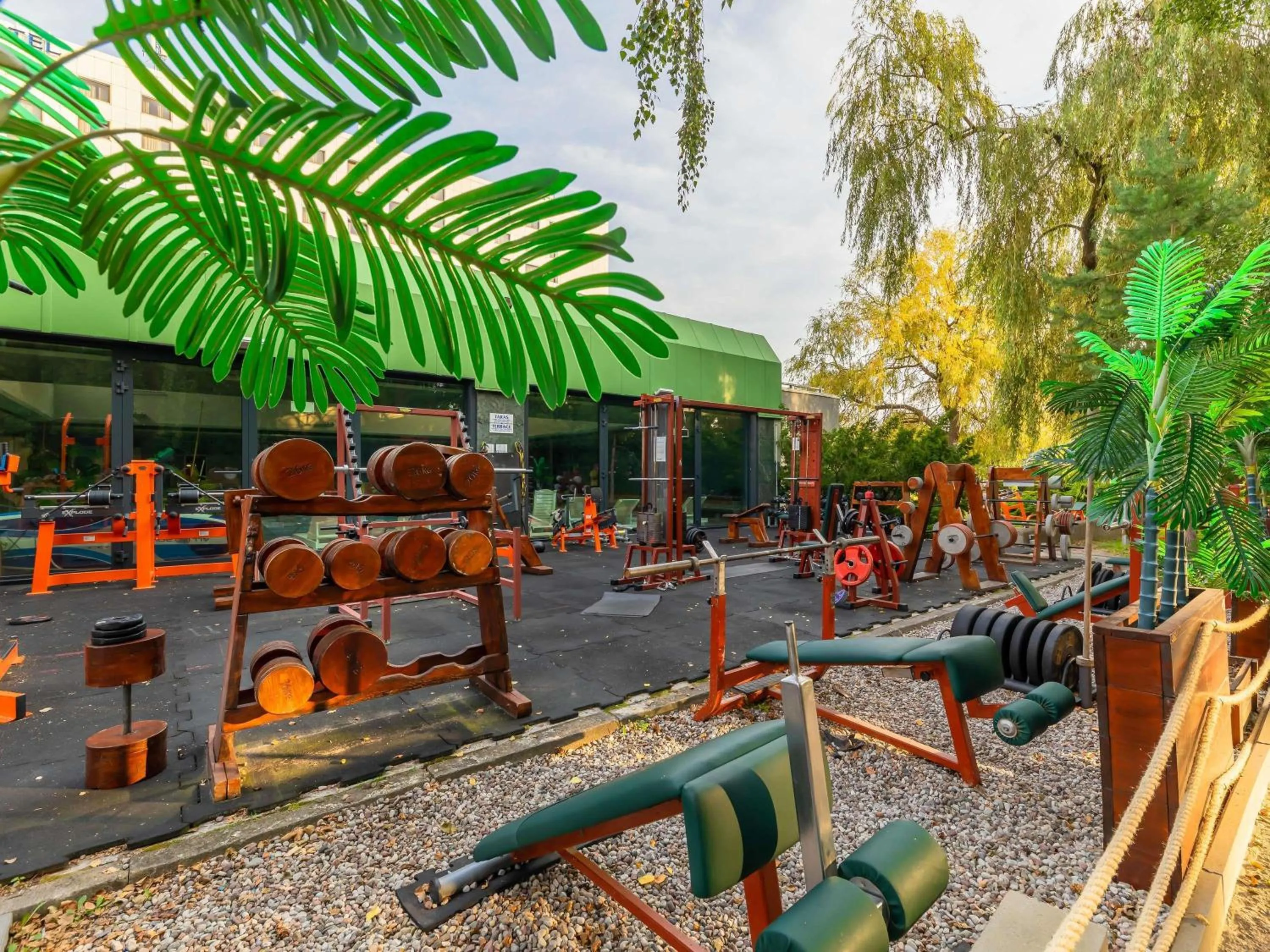 Fitness centre/facilities in Novotel Gdańsk Marina