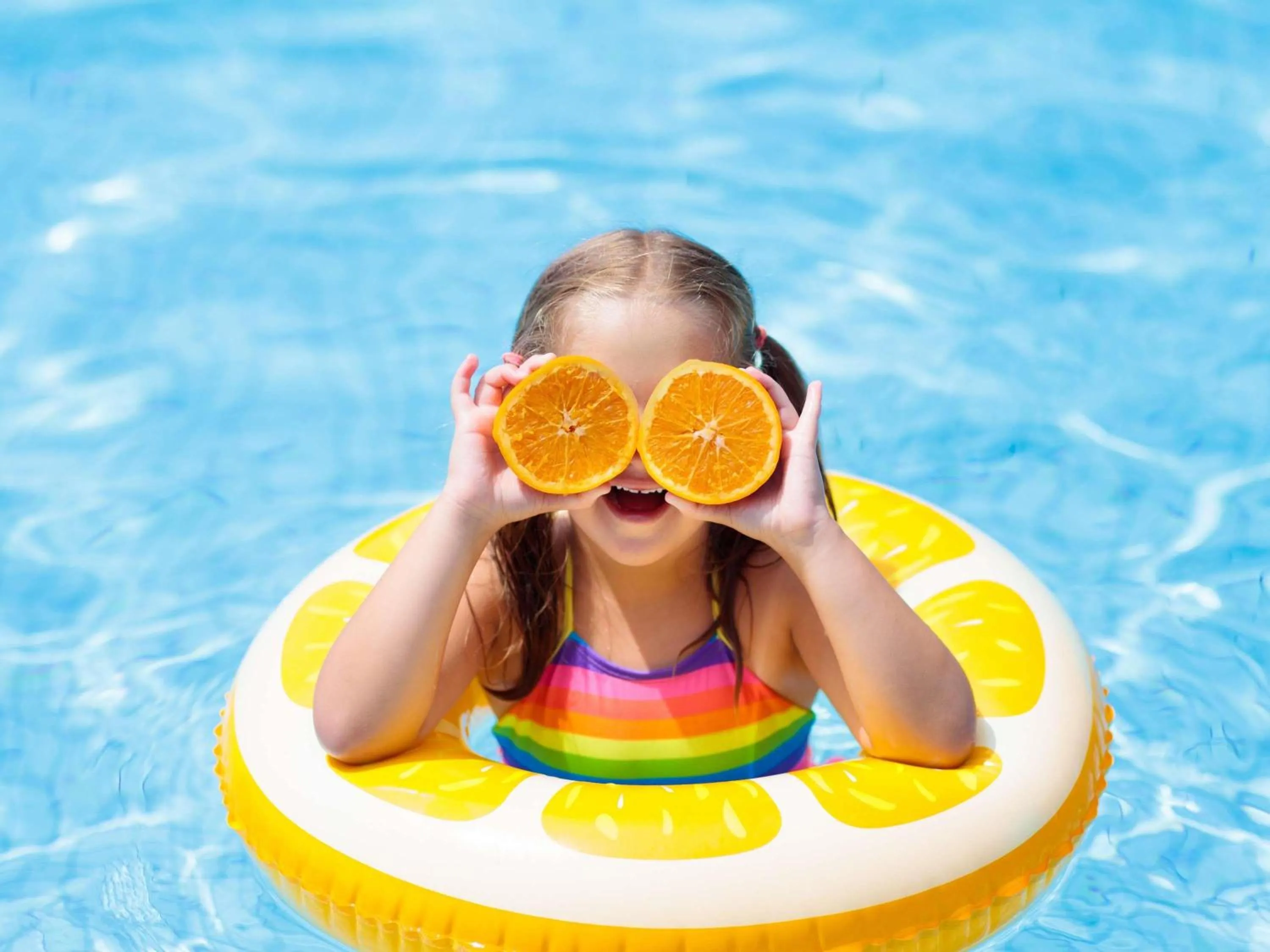 Pool view in Novotel Gdańsk Marina