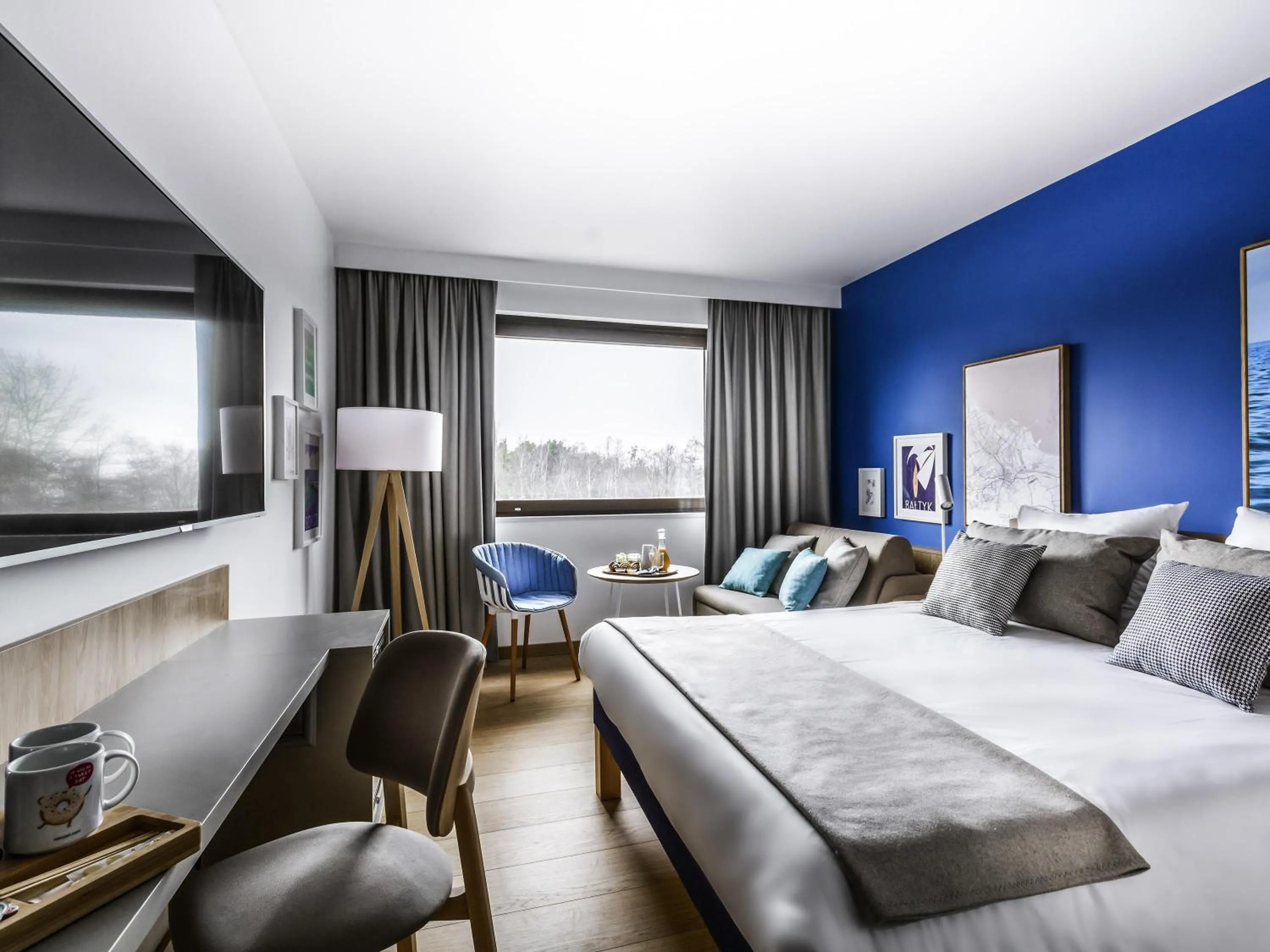 Bedroom, Bed in Novotel Gdańsk Marina