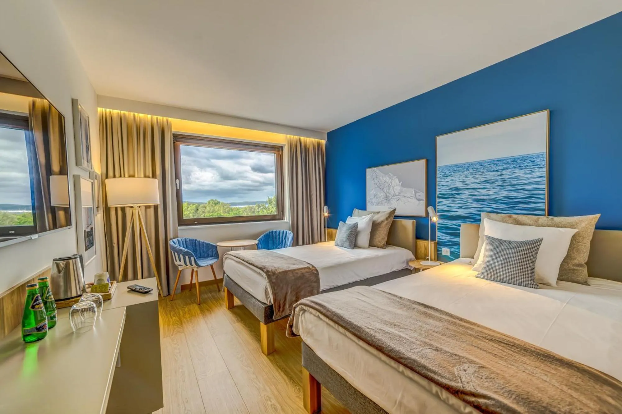 Bed in Novotel Gdańsk Marina