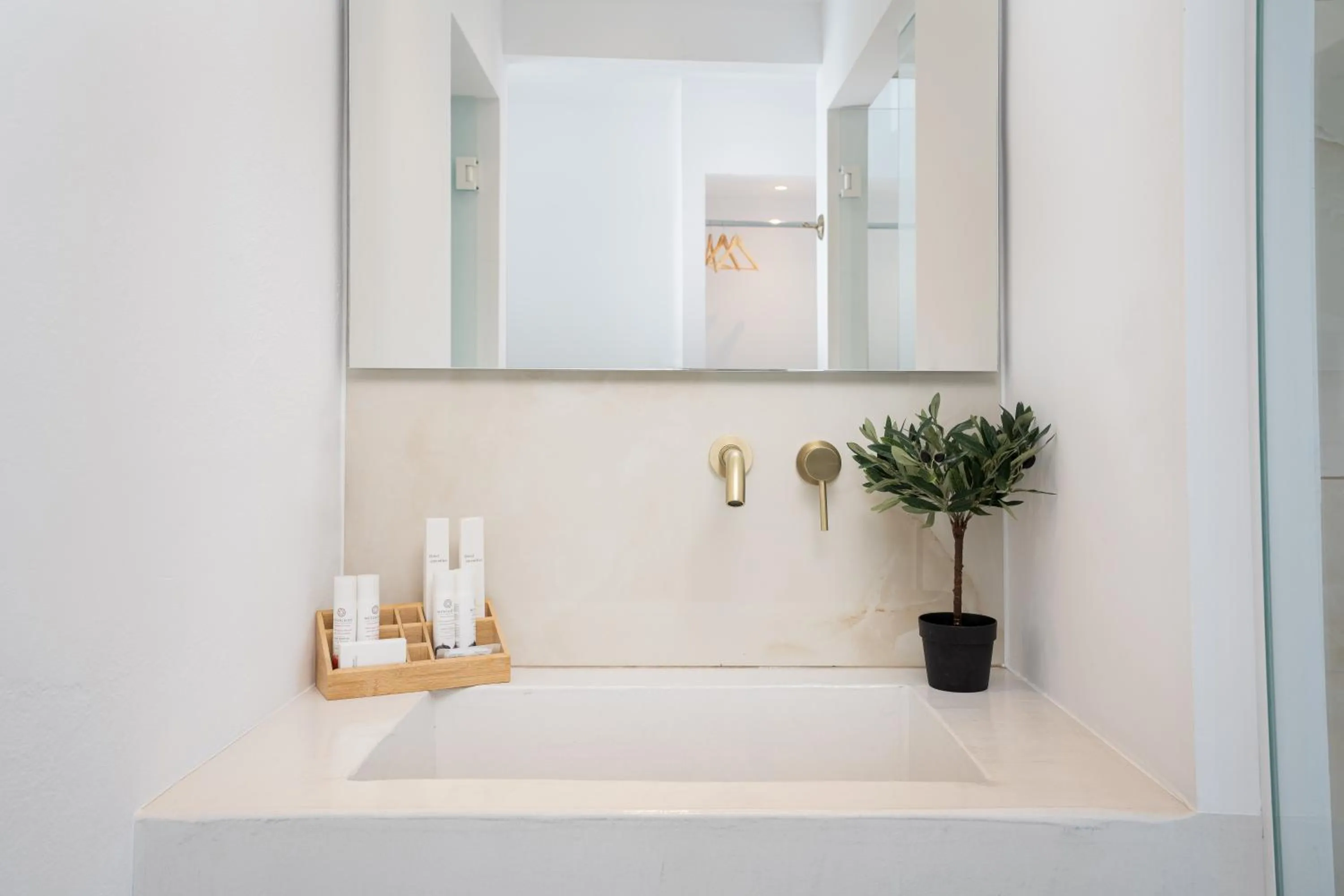 Bathroom in Cycladic Suites & Spa