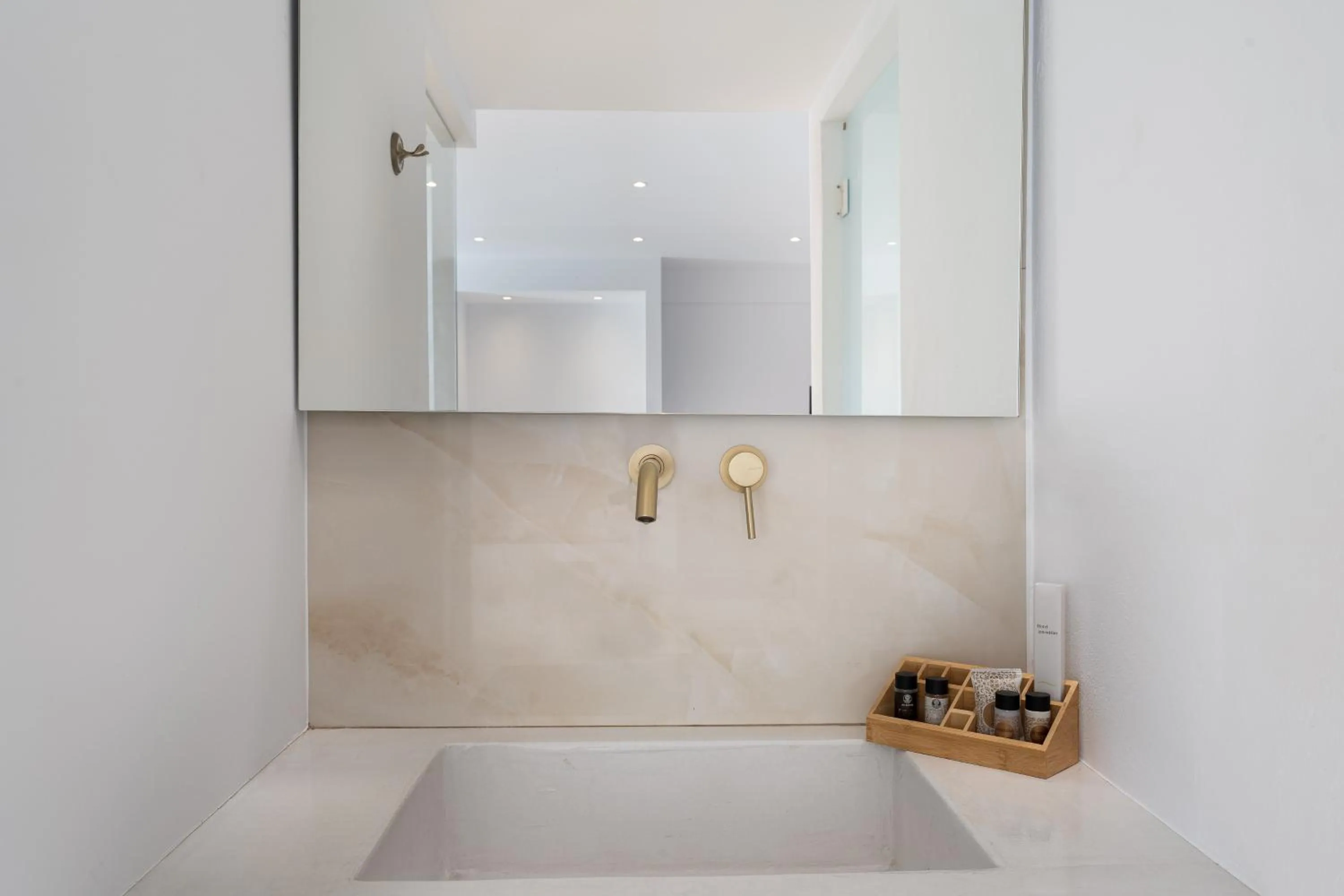 Bathroom in Cycladic Suites & Spa