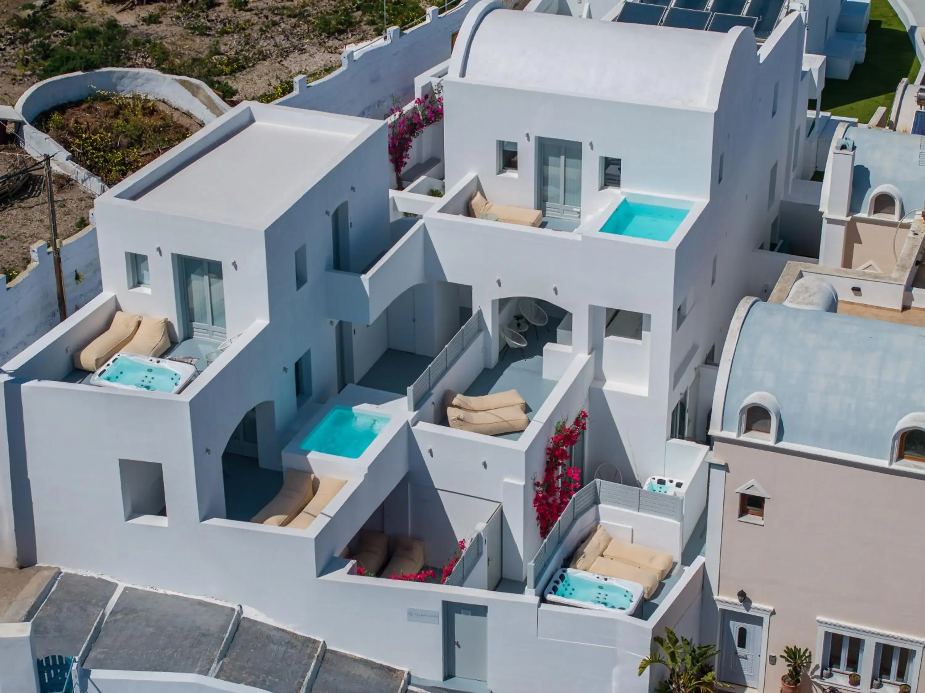 Property building in Cycladic Suites & Spa Property building in Cycladic Suites & Spa