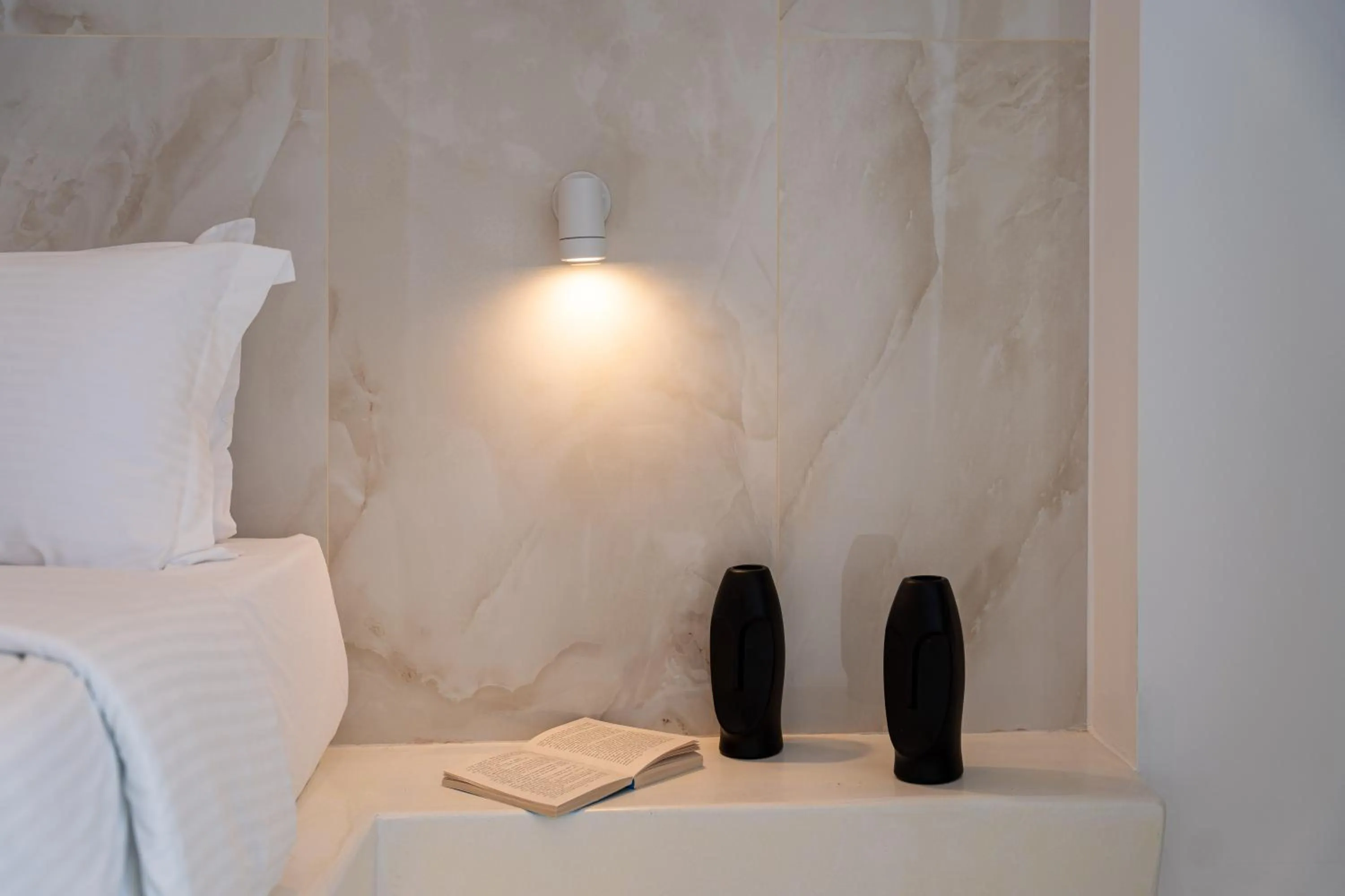 Bedroom, Bed in Cycladic Suites & Spa