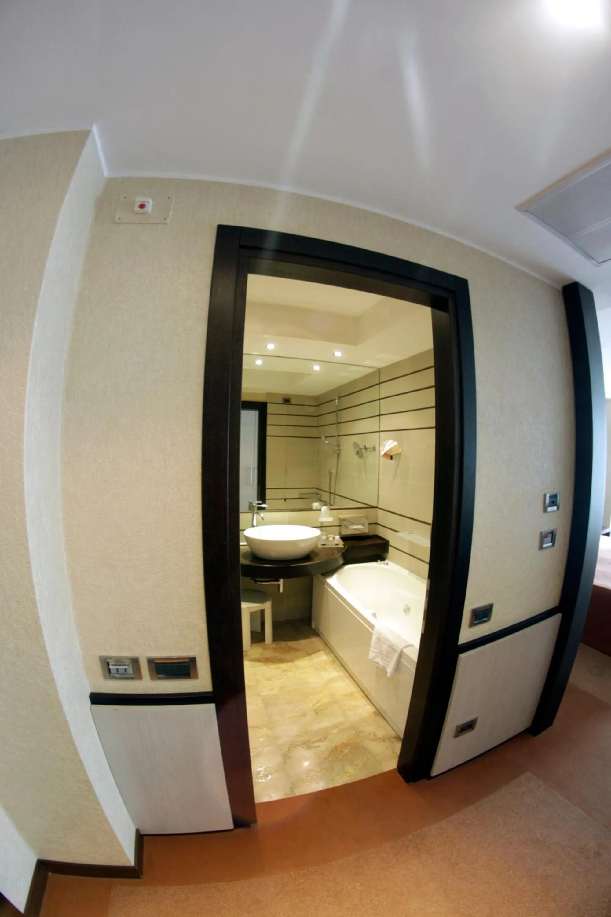 Bathroom in Hotel San Mauro