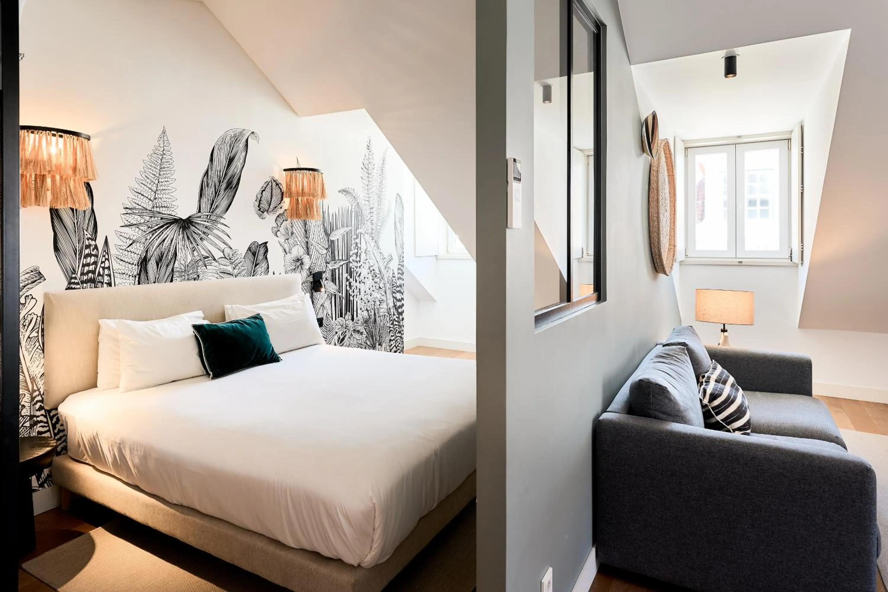 Bed in Ando Living - Augusta House