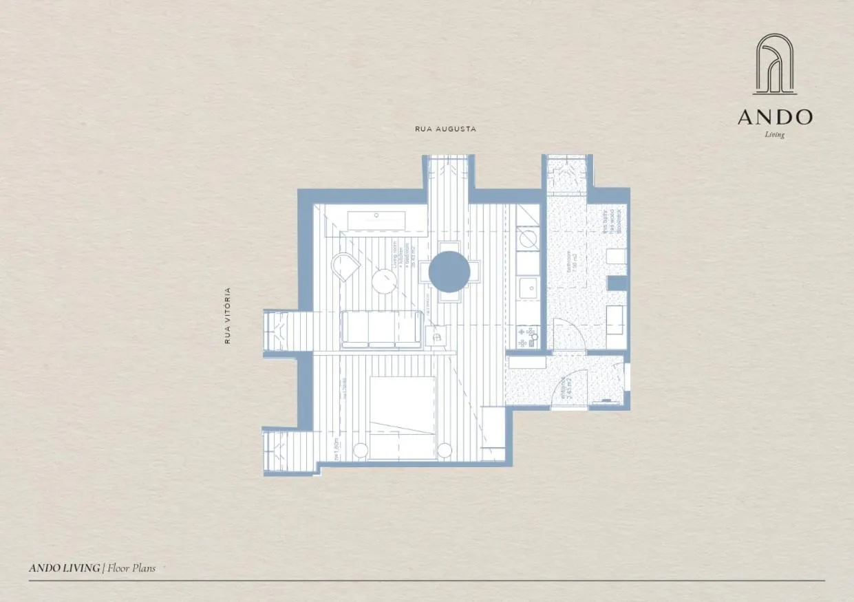 Floor plan in Ando Living - Augusta House