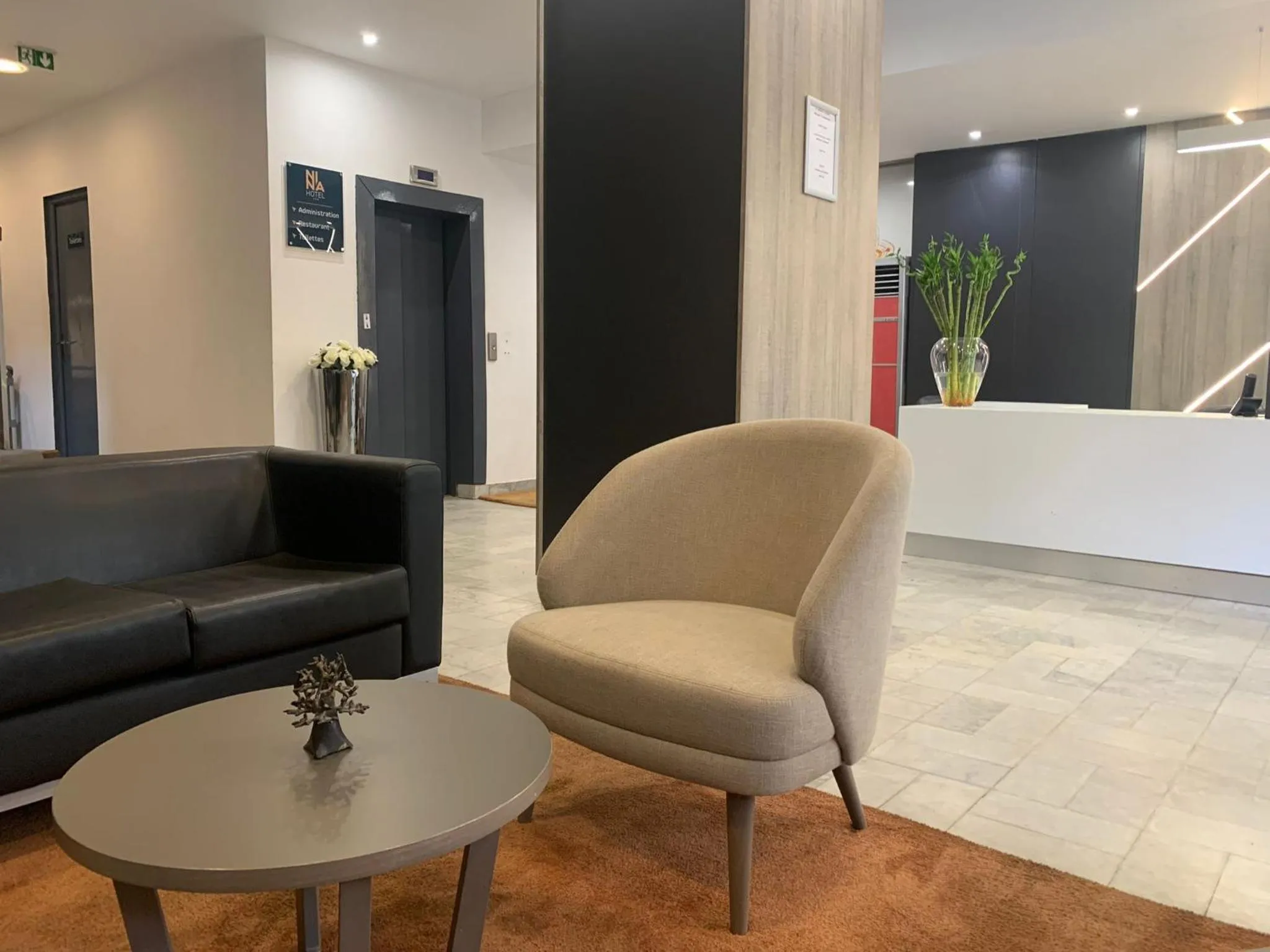 Lobby or reception in Hotel Nina