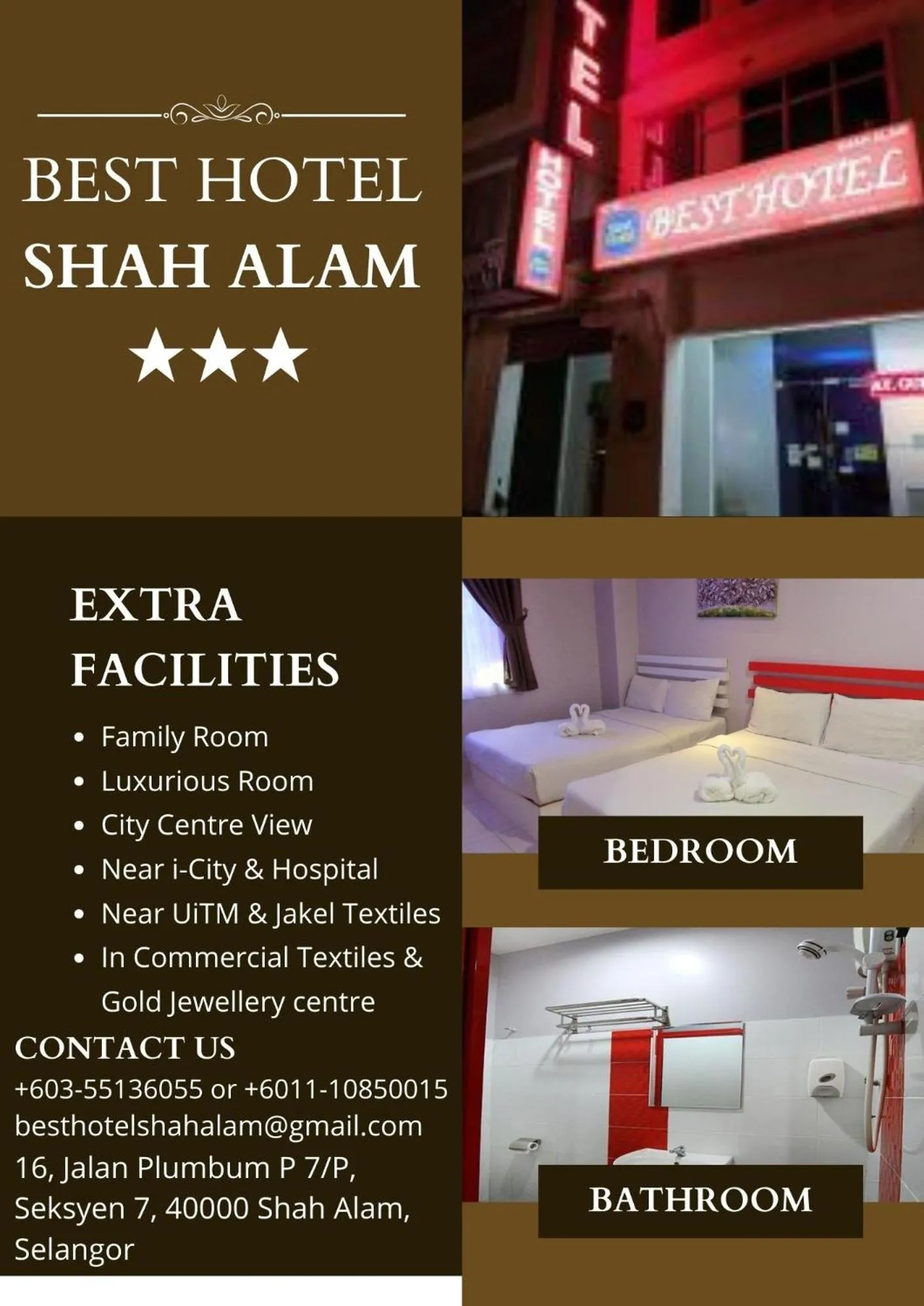 Property building, Bed in SALAM HOTEL & Best Hotel Shah Alam i-City, UiTM, Hospital