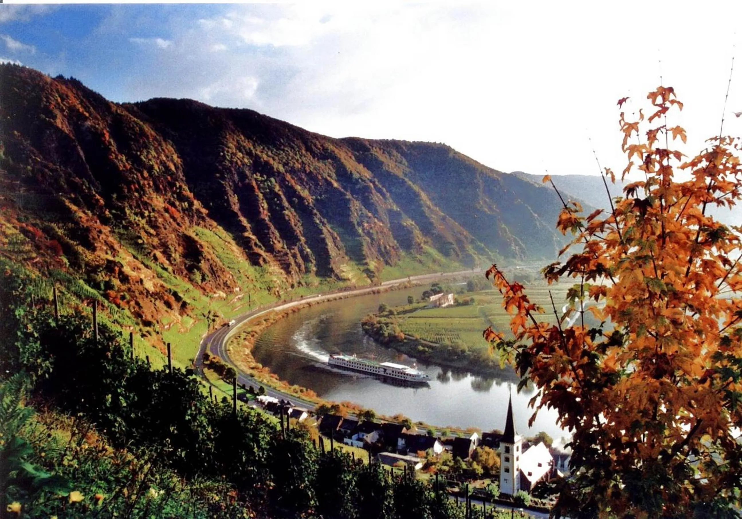 Natural landscape in Weinhaus Berg