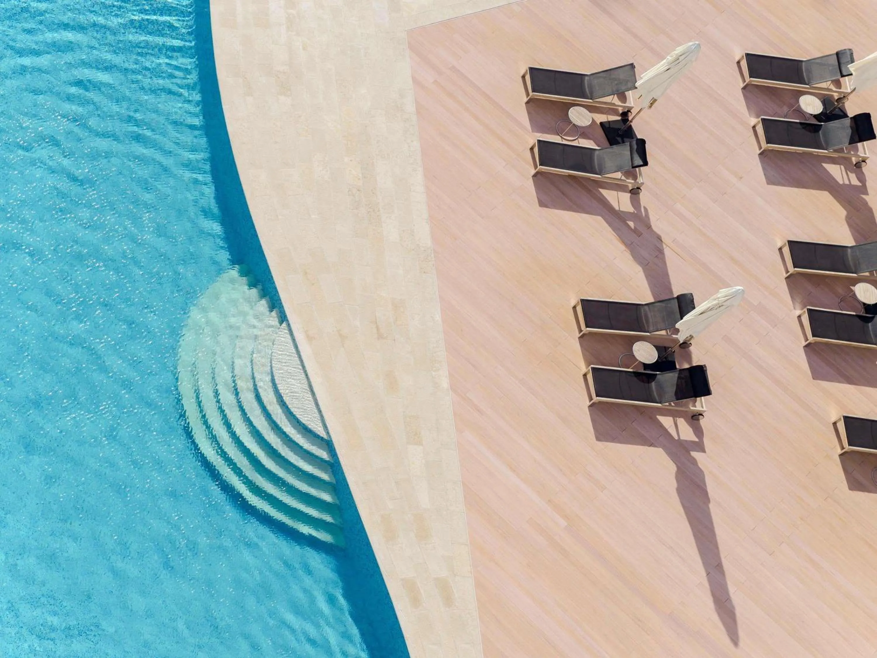 Pool view in Novotel Fujairah