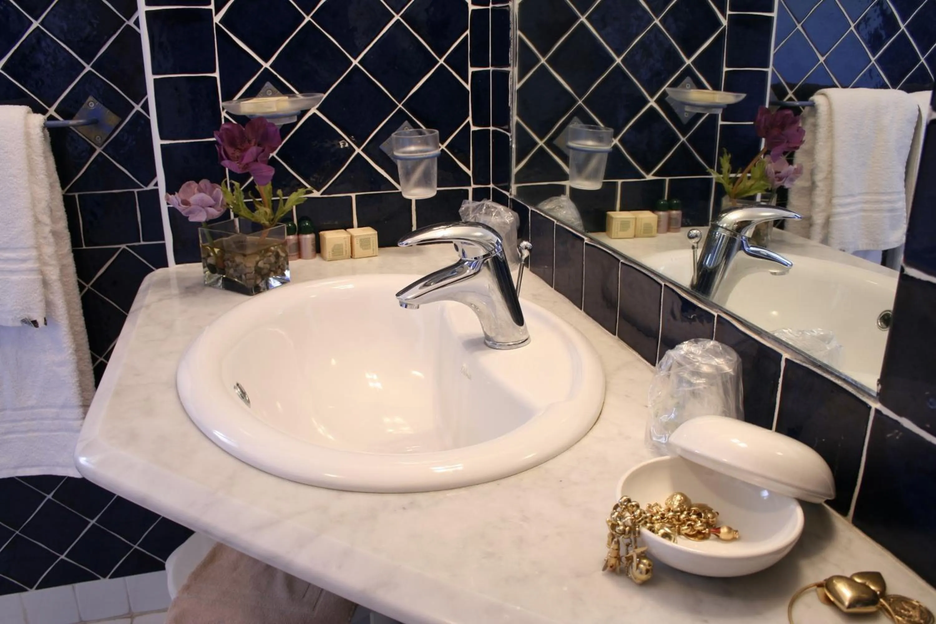 Bathroom in Hotel Marini