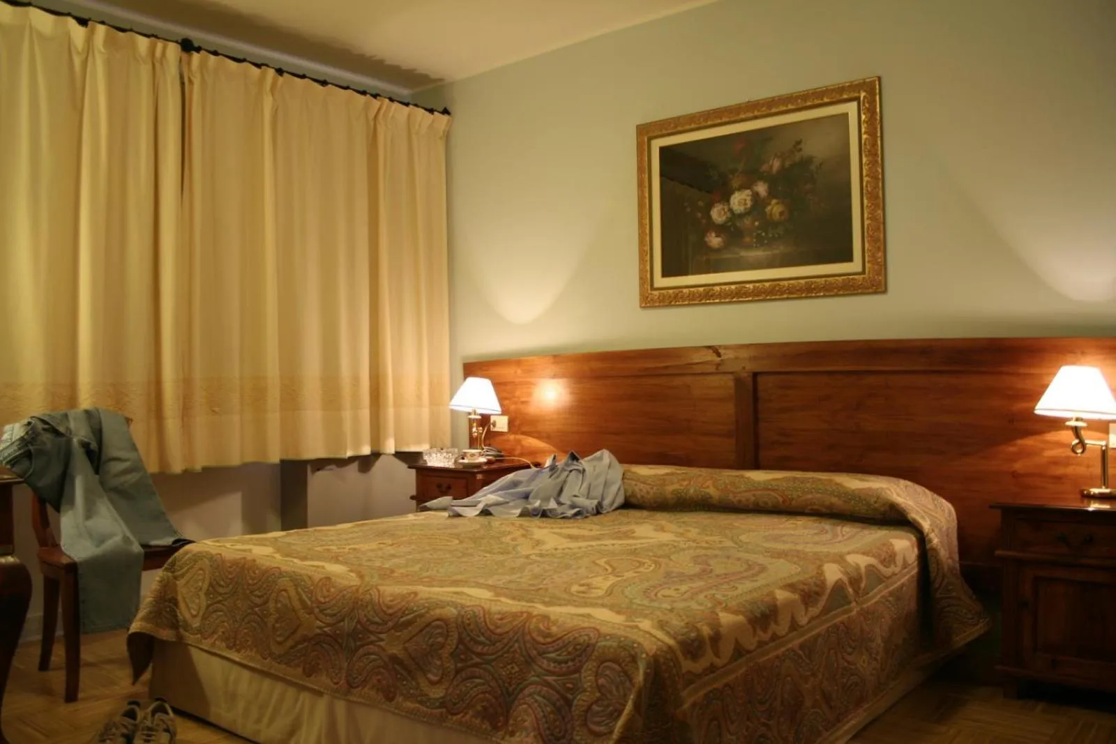 Bedroom, Bed in Hotel Marini