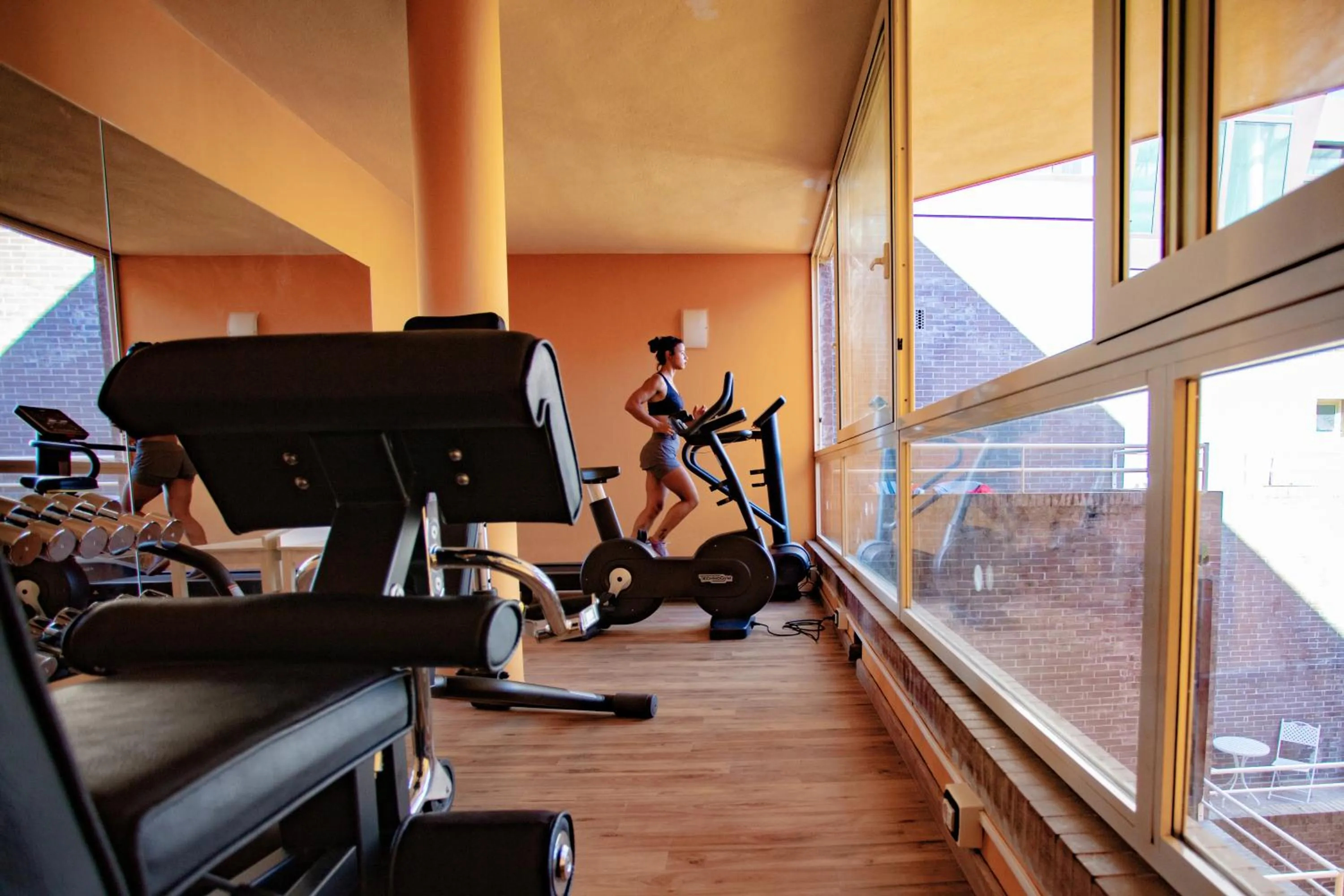 Fitness centre/facilities in Hotel Marini
