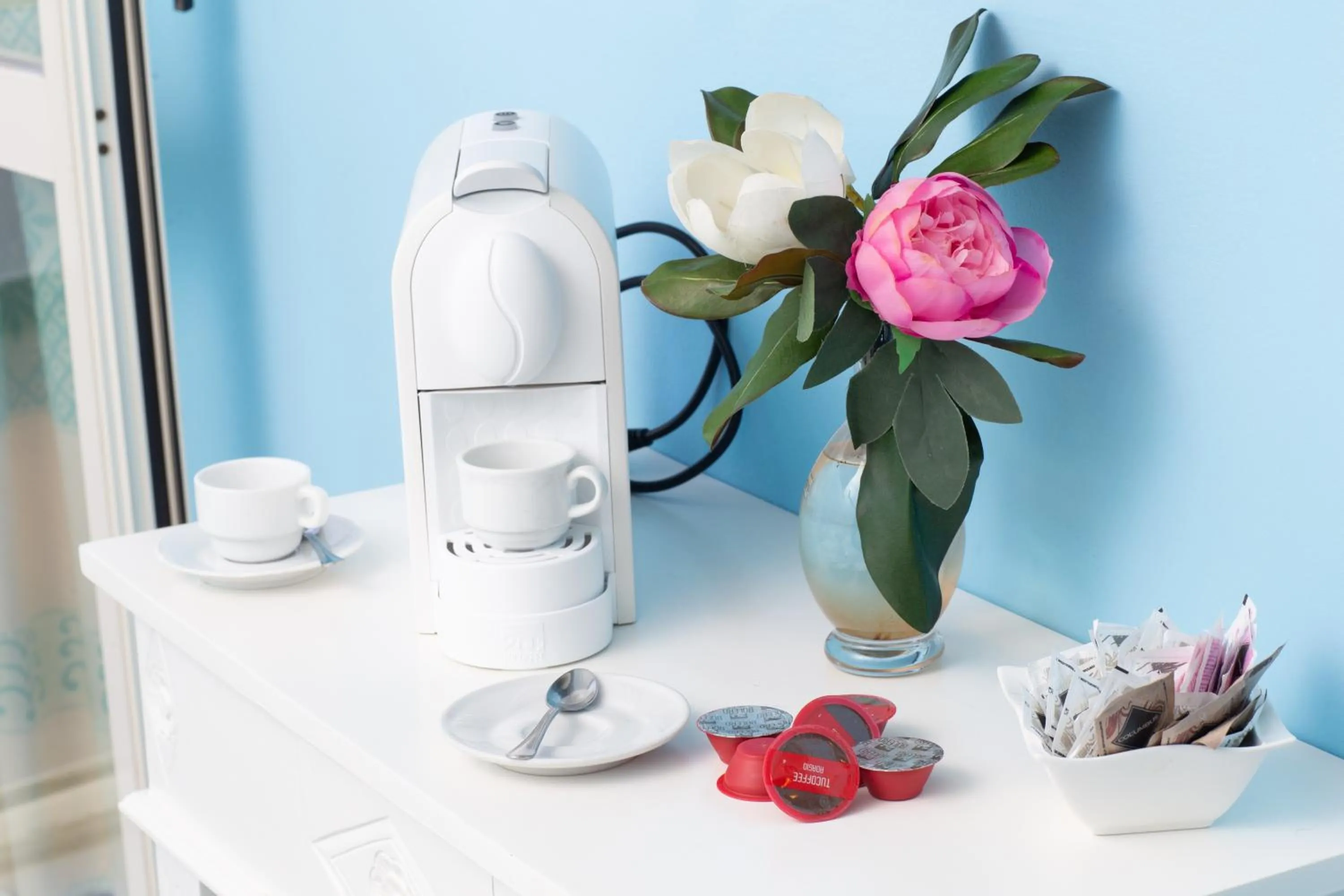 Coffee/tea facilities in Hotel Marini