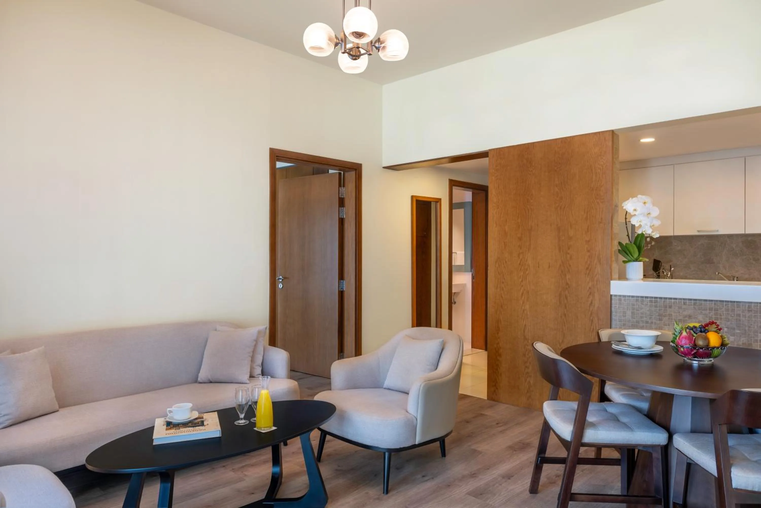 Living room in Aparthotel Adagio Fujairah