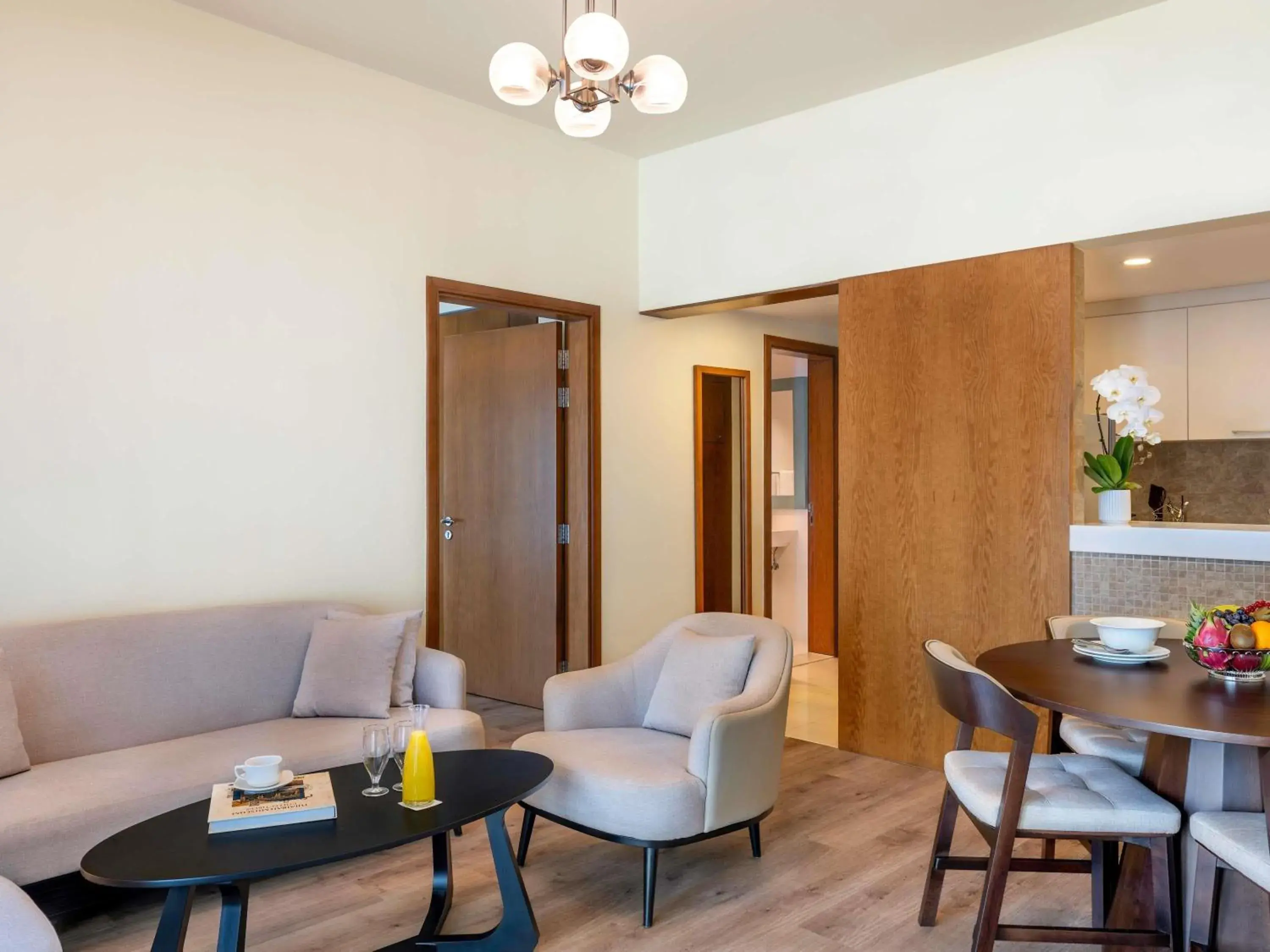 Bedroom in Aparthotel Adagio Fujairah Bedroom in Aparthotel Adagio Fujairah