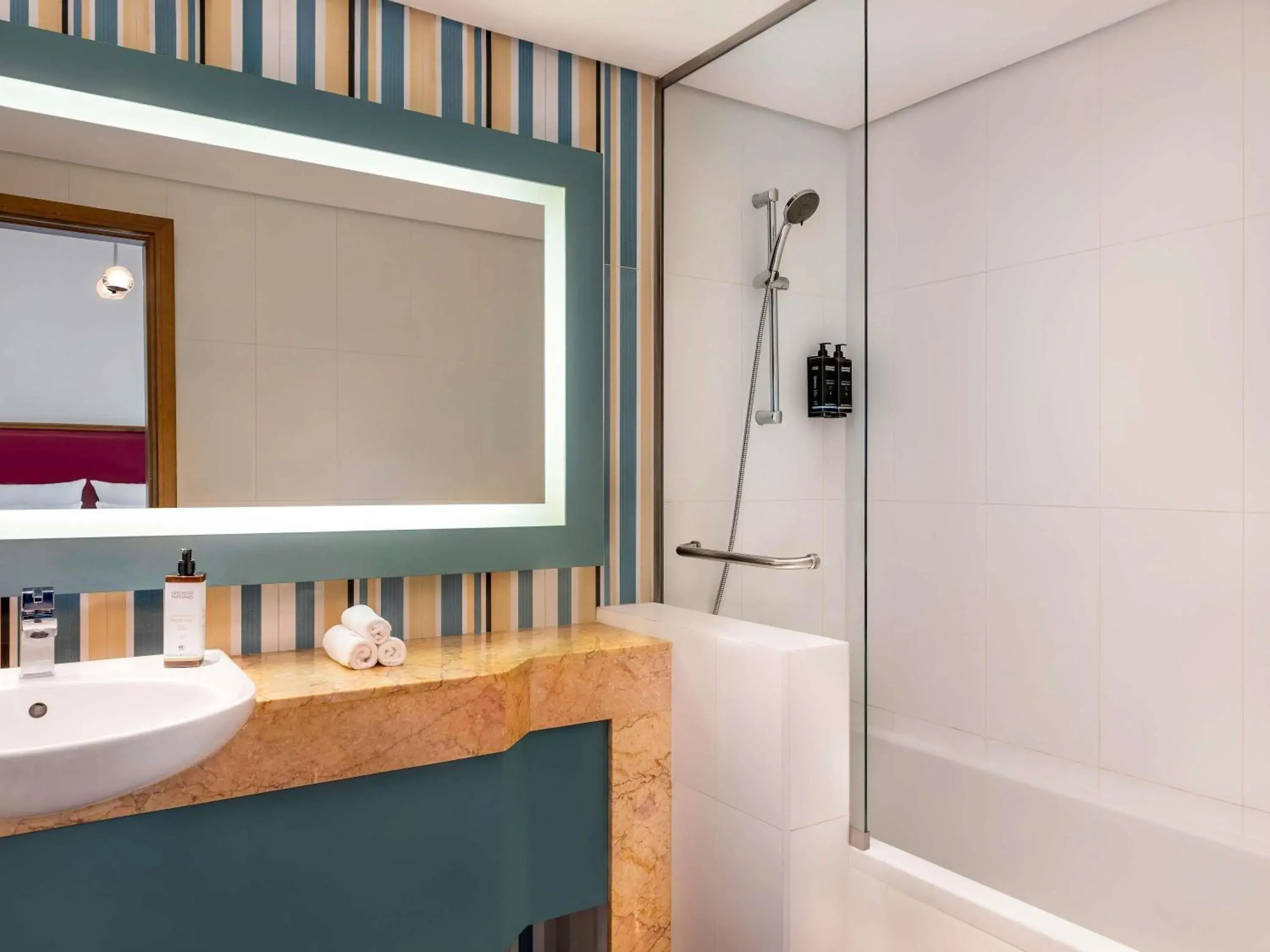 Bedroom in Aparthotel Adagio Fujairah Bedroom in Aparthotel Adagio Fujairah